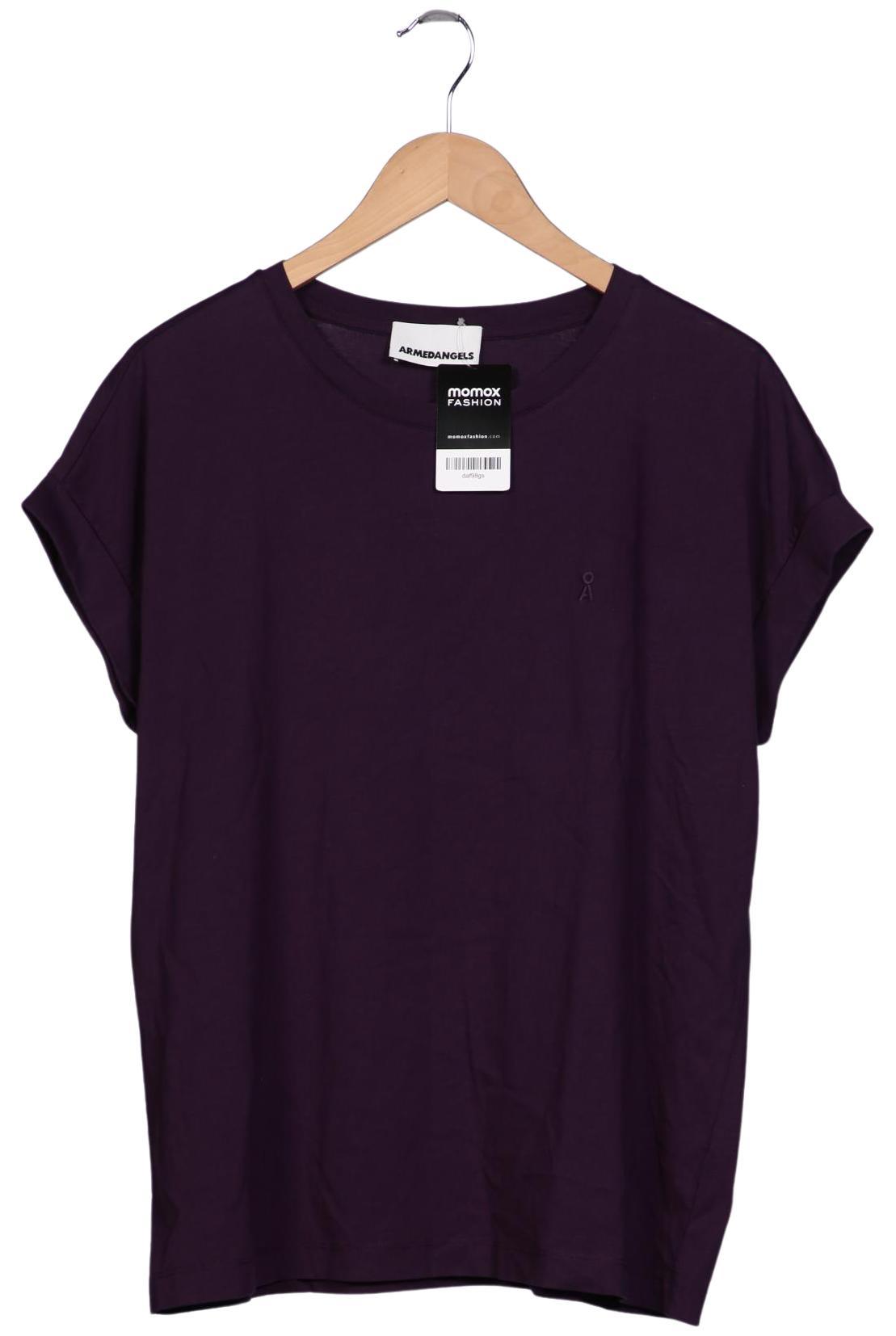 

Armedangels Damen T-Shirt, flieder, Gr. 46