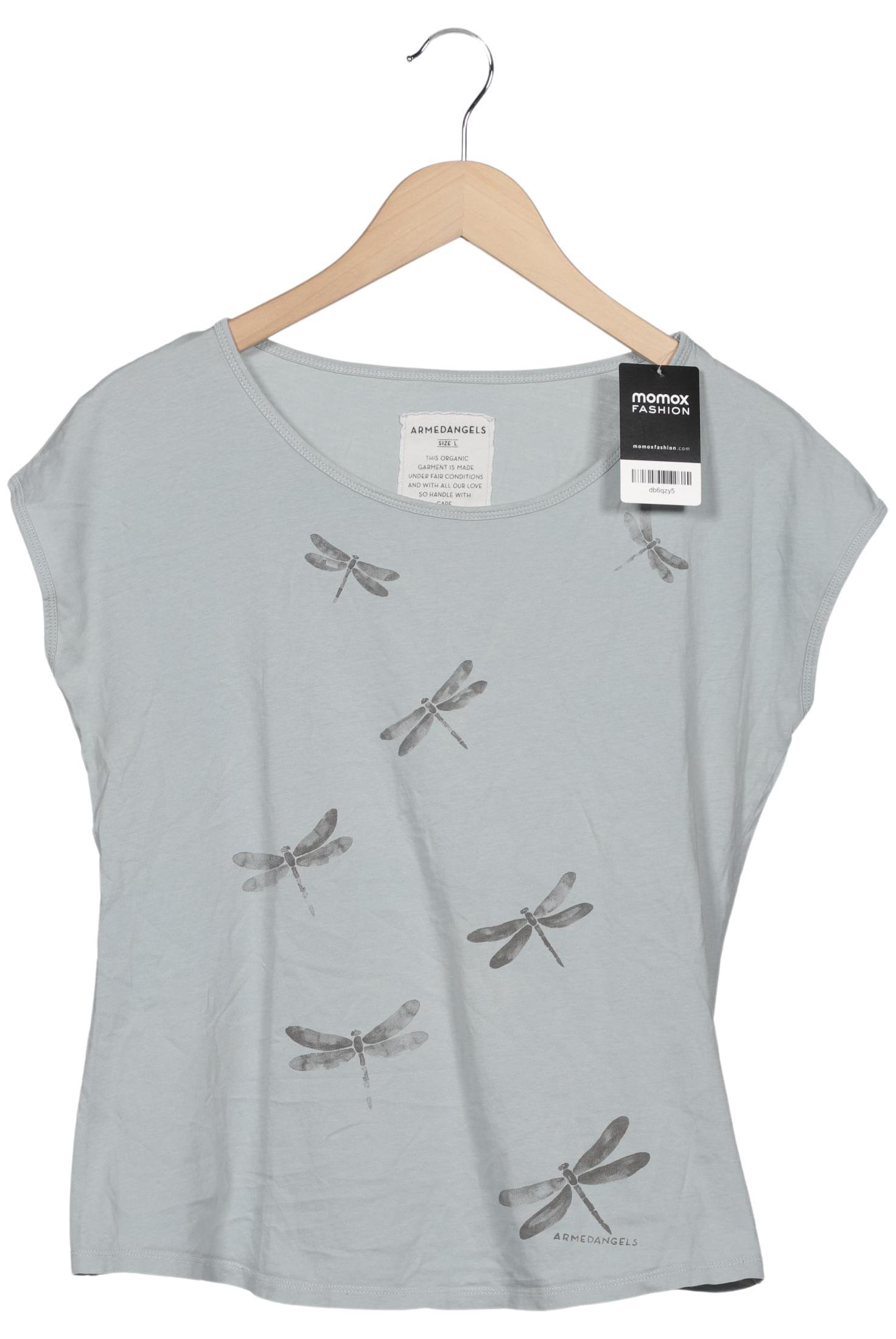

Armedangels Damen T-Shirt, hellblau, Gr. 42