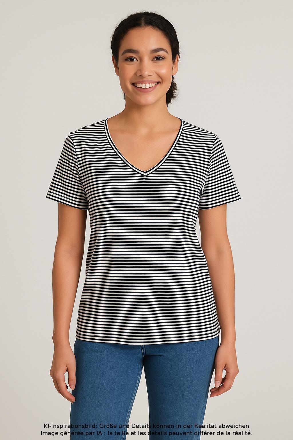 

Armedangels Damen T-Shirt, mehrfarbig, Gr. 36