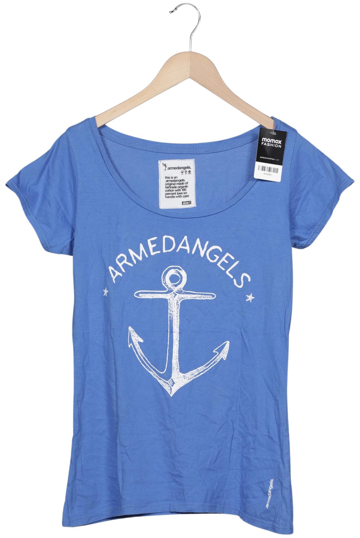 

Armedangels Damen T-Shirt, blau, Gr. 42