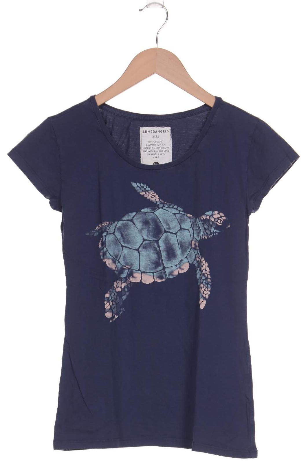 

Armedangels Damen T-Shirt, blau, Gr. 42