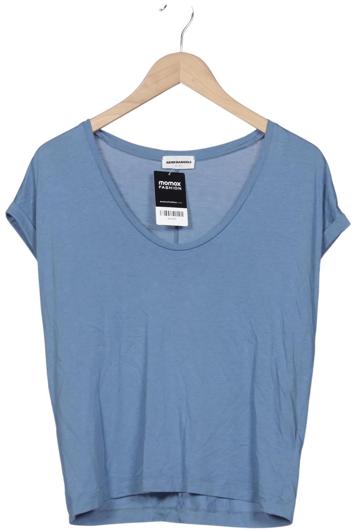 

Armedangels Damen T-Shirt, hellblau, Gr. 36
