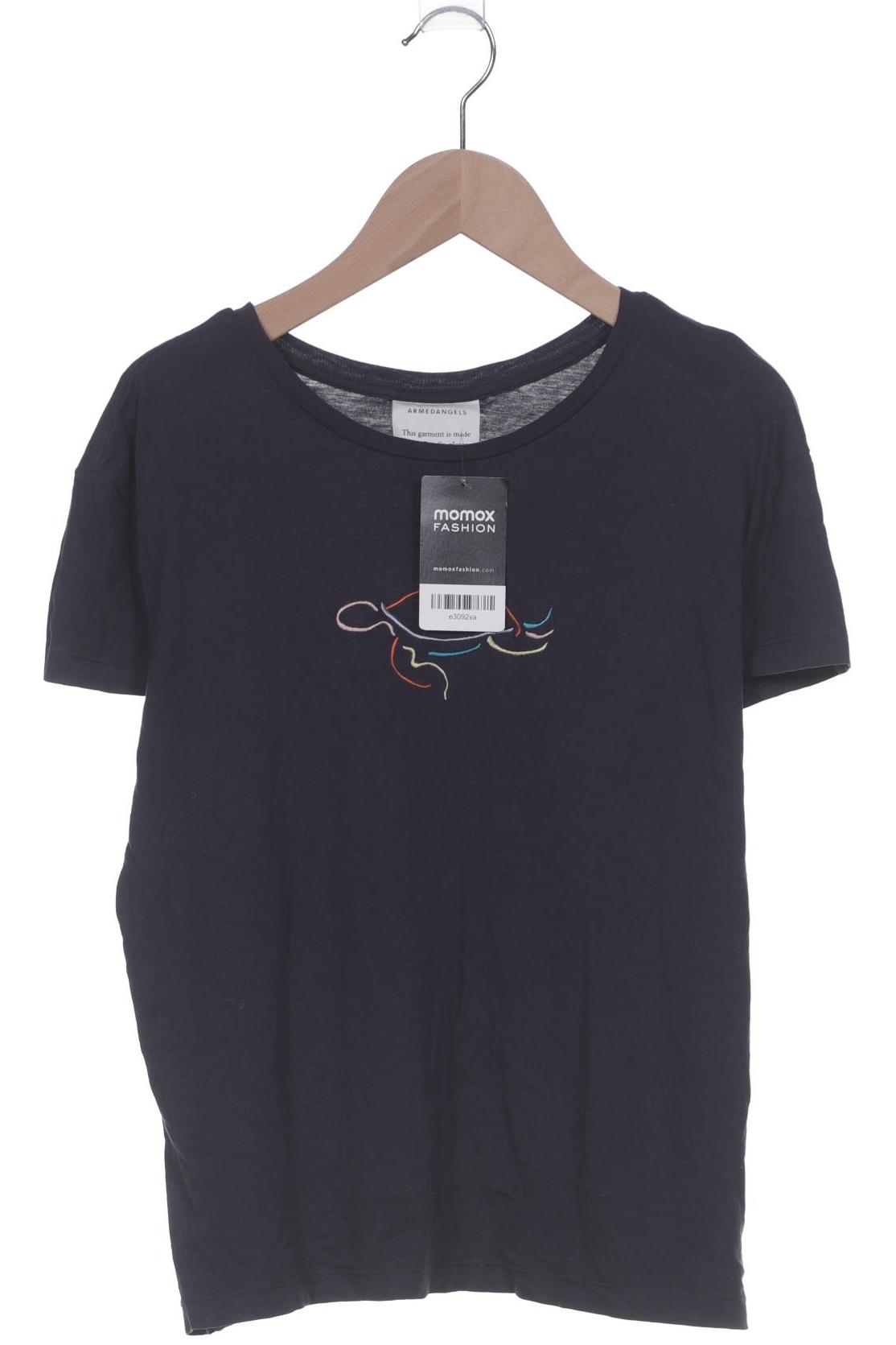 

Armedangels Damen T-Shirt, marineblau, Gr. 36