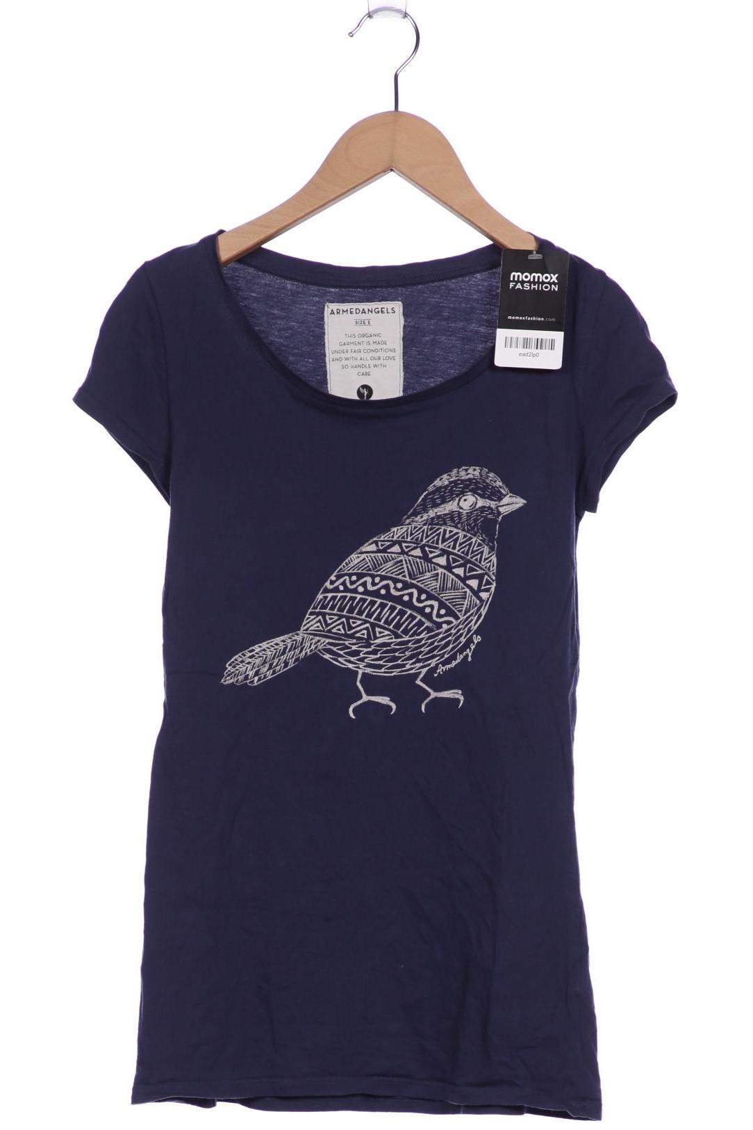 

Armedangels Damen T-Shirt, marineblau, Gr. 36