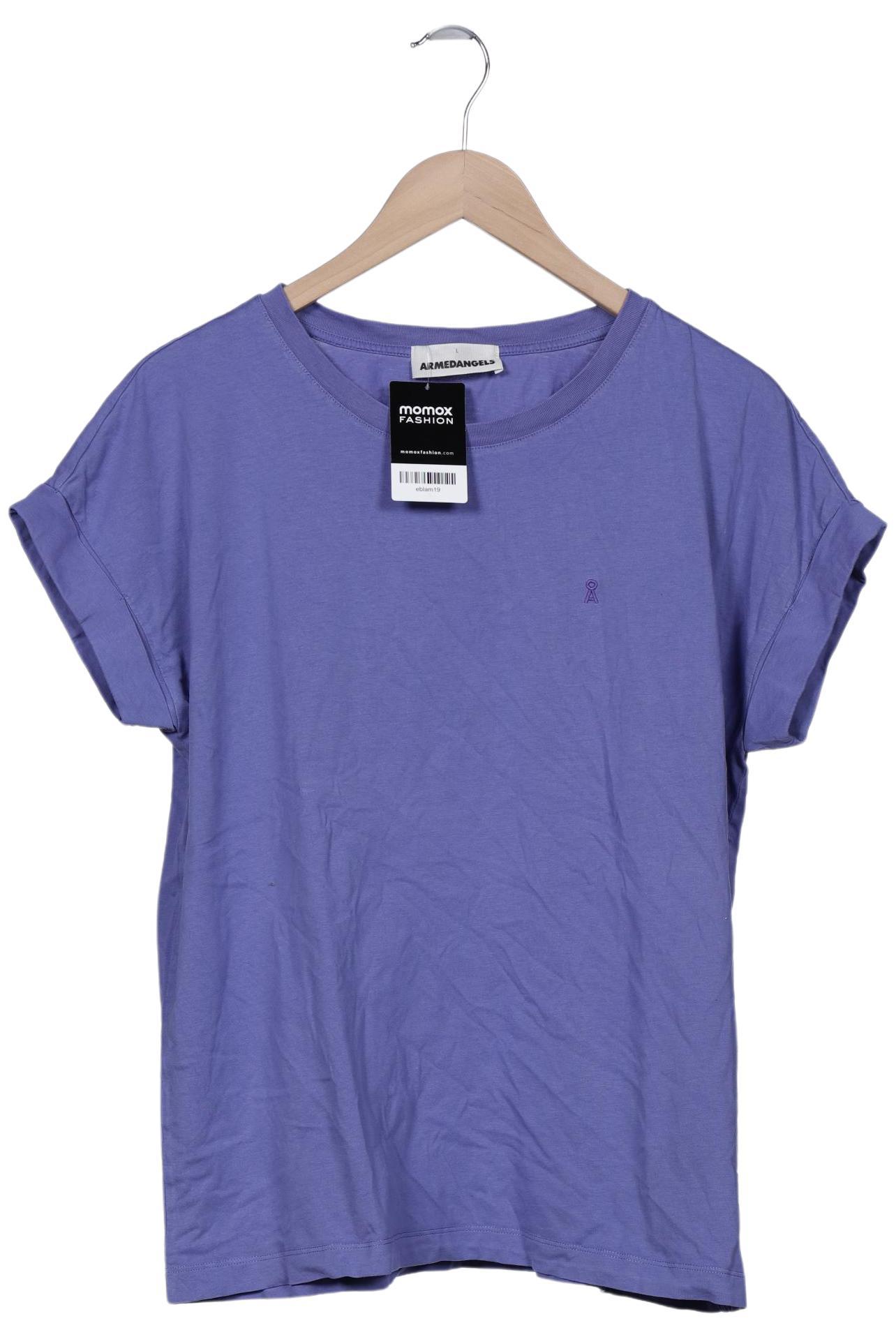 

Armedangels Damen T-Shirt, flieder, Gr. 42