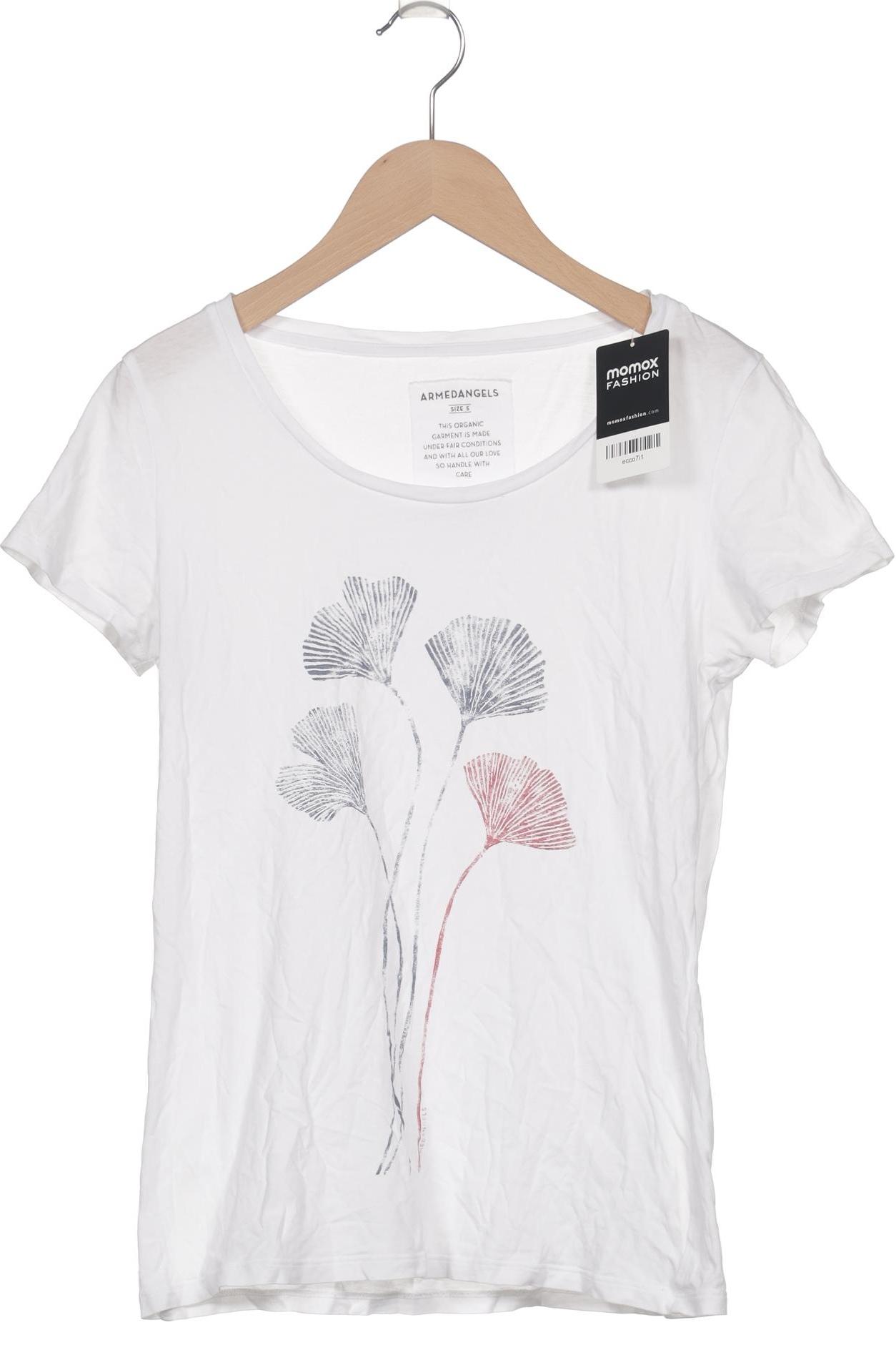 

Armedangels Damen T-Shirt, weiß, Gr. 36