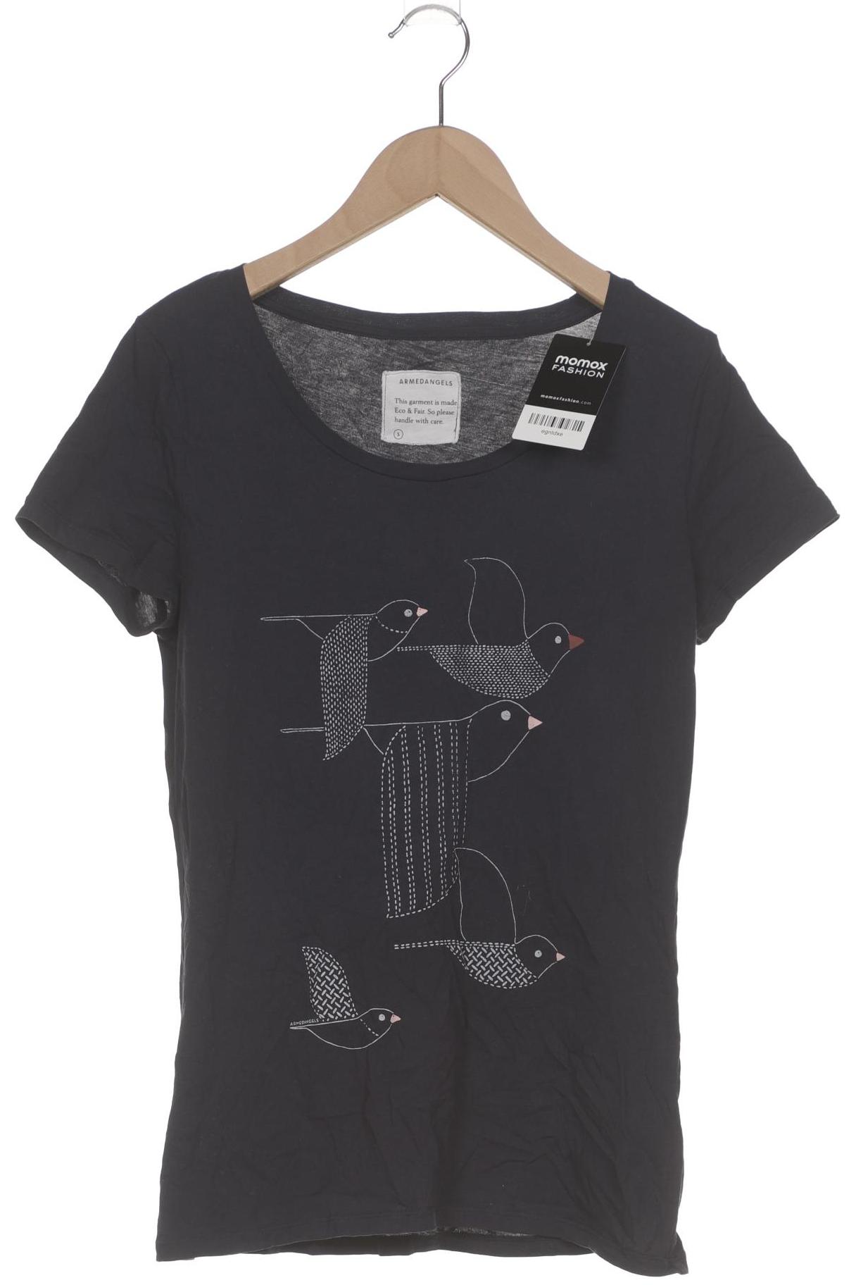 

Armedangels Damen T-Shirt, marineblau, Gr. 36