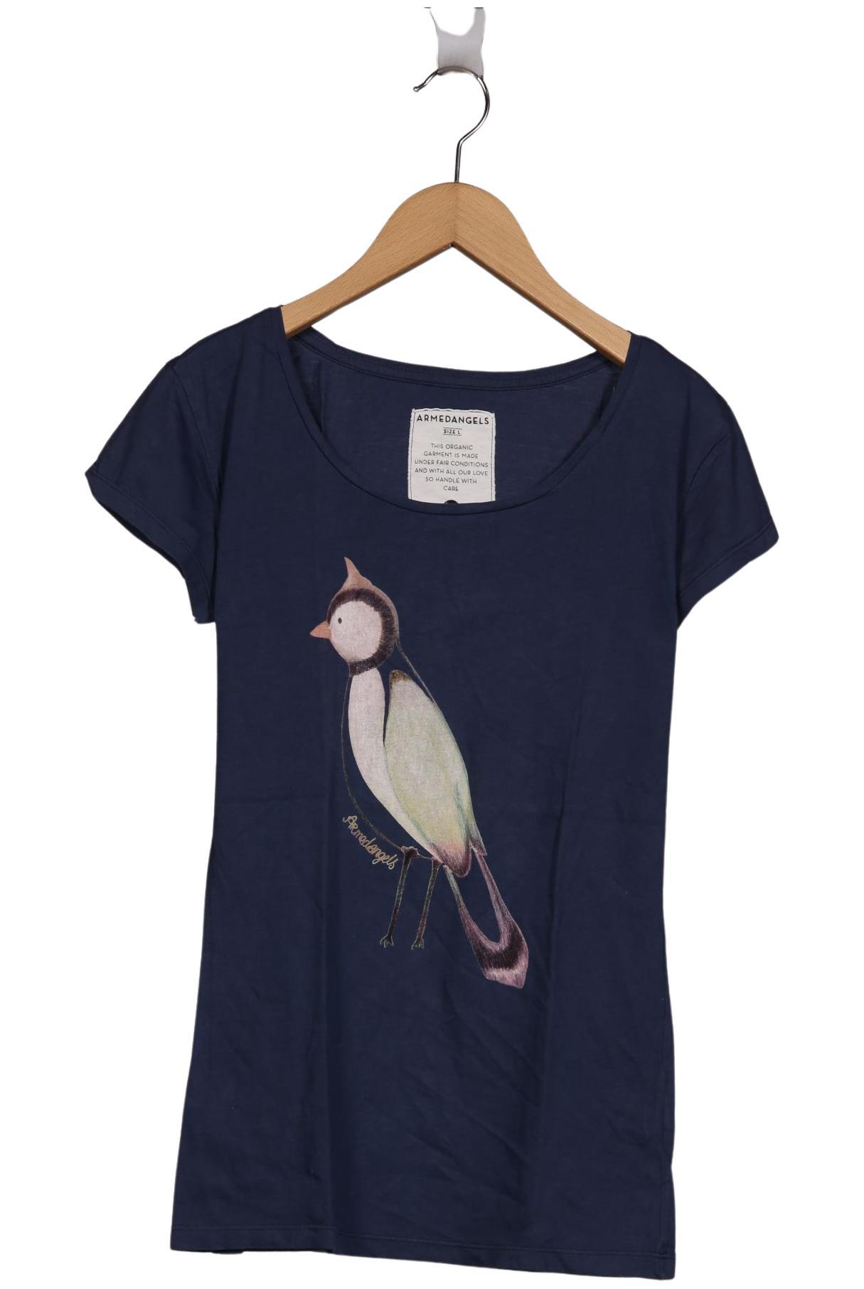 

Armedangels Damen T-Shirt, blau, Gr. 42