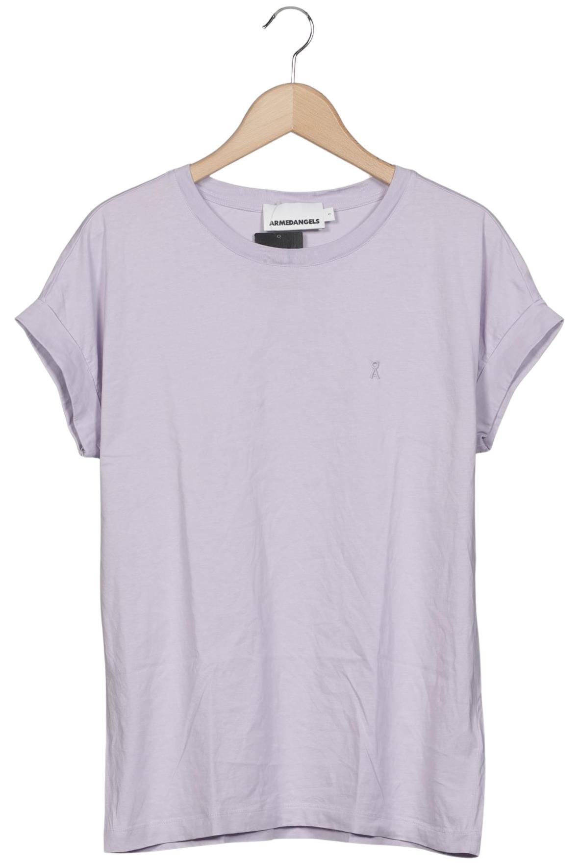 

Armedangels Damen T-Shirt, flieder, Gr. 36