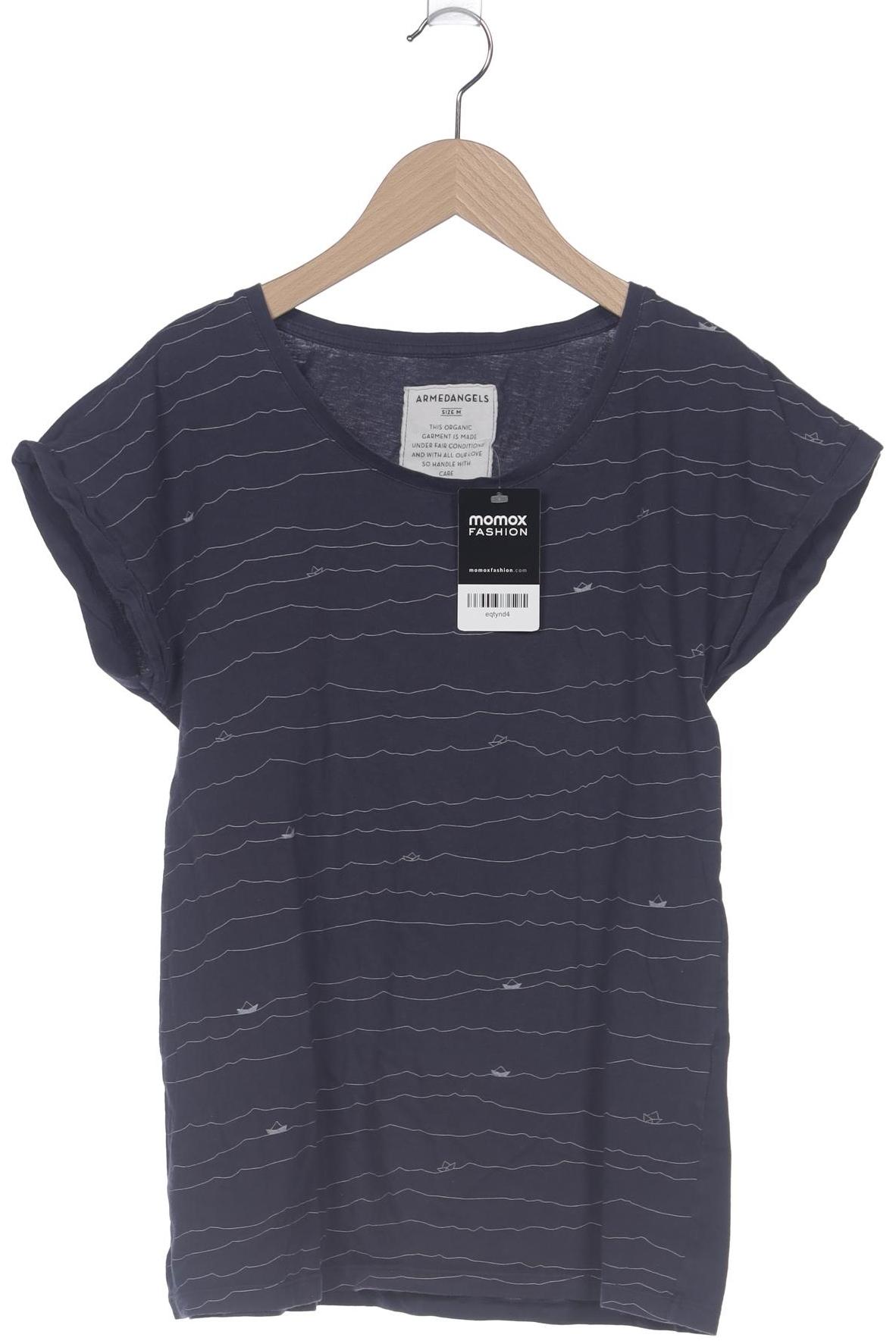 

Armedangels Damen T-Shirt, marineblau, Gr. 38