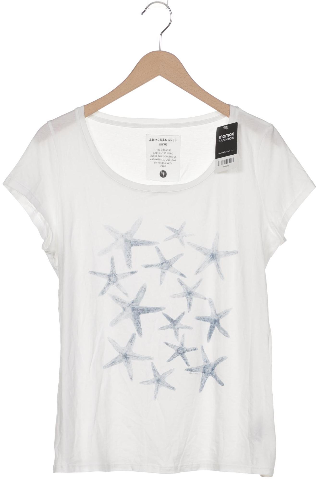 

Armedangels Damen T-Shirt, weiß, Gr. 46