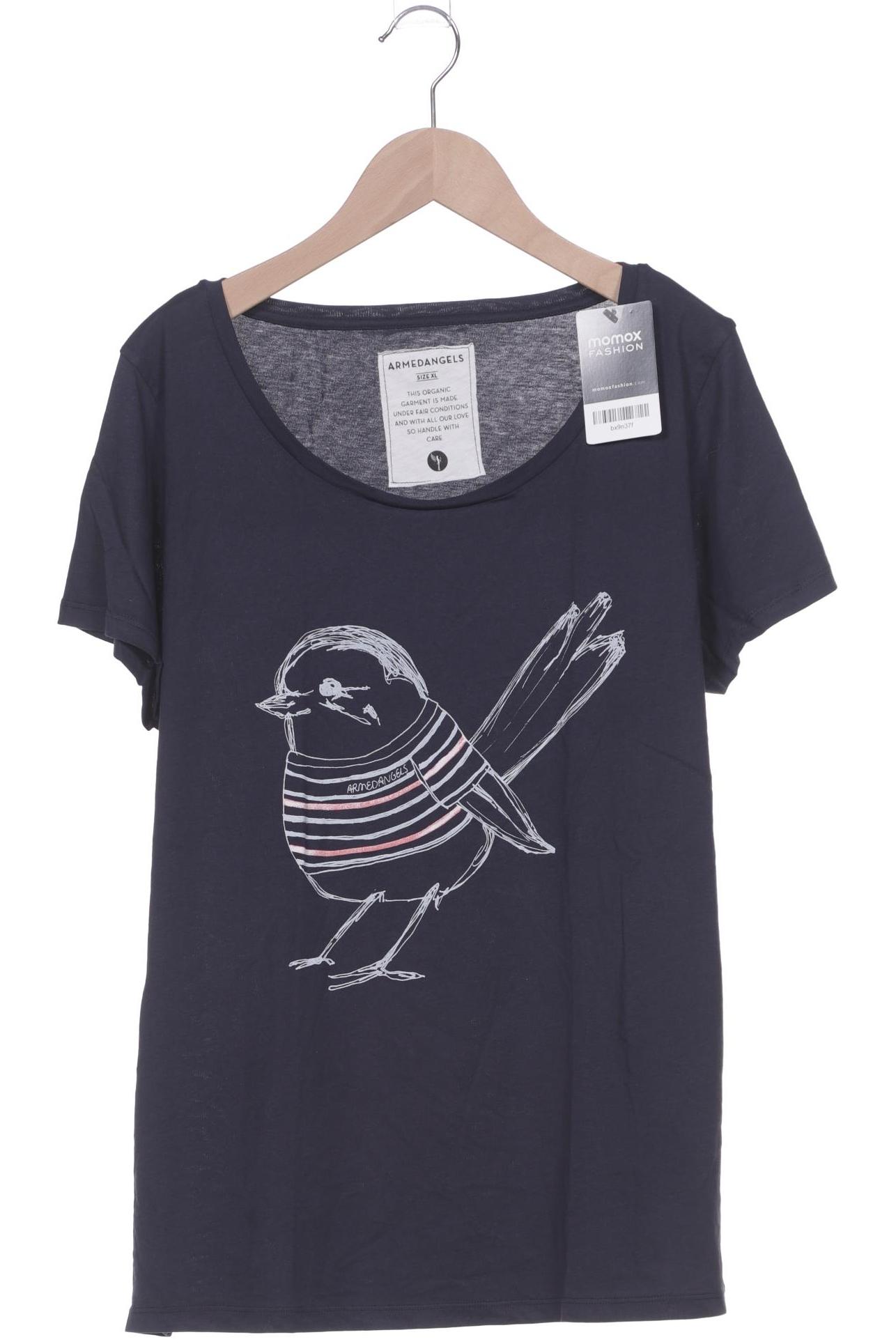 

Armedangels Damen T-Shirt, marineblau, Gr. 44