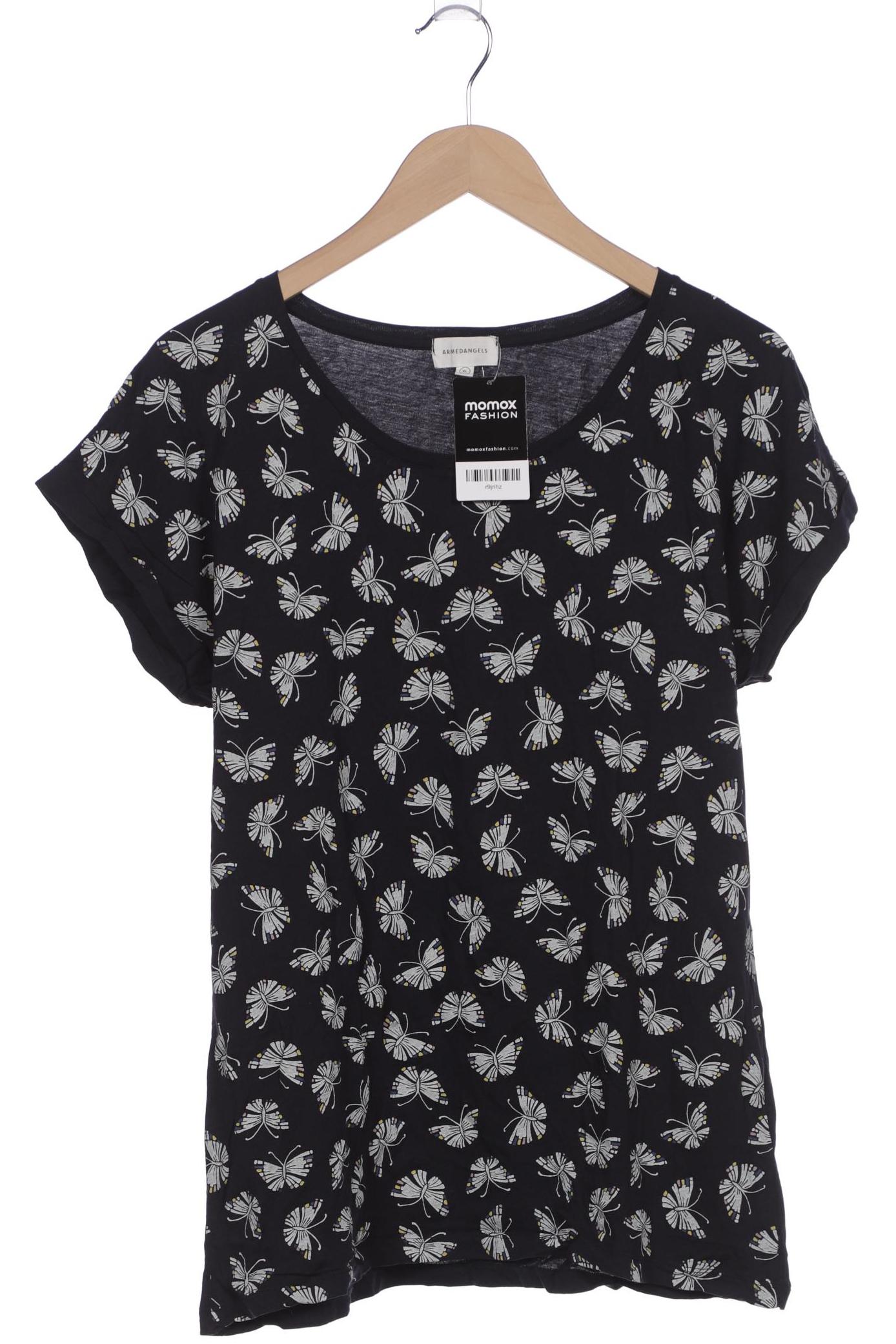 

Armedangels Damen T-Shirt, marineblau, Gr. 44