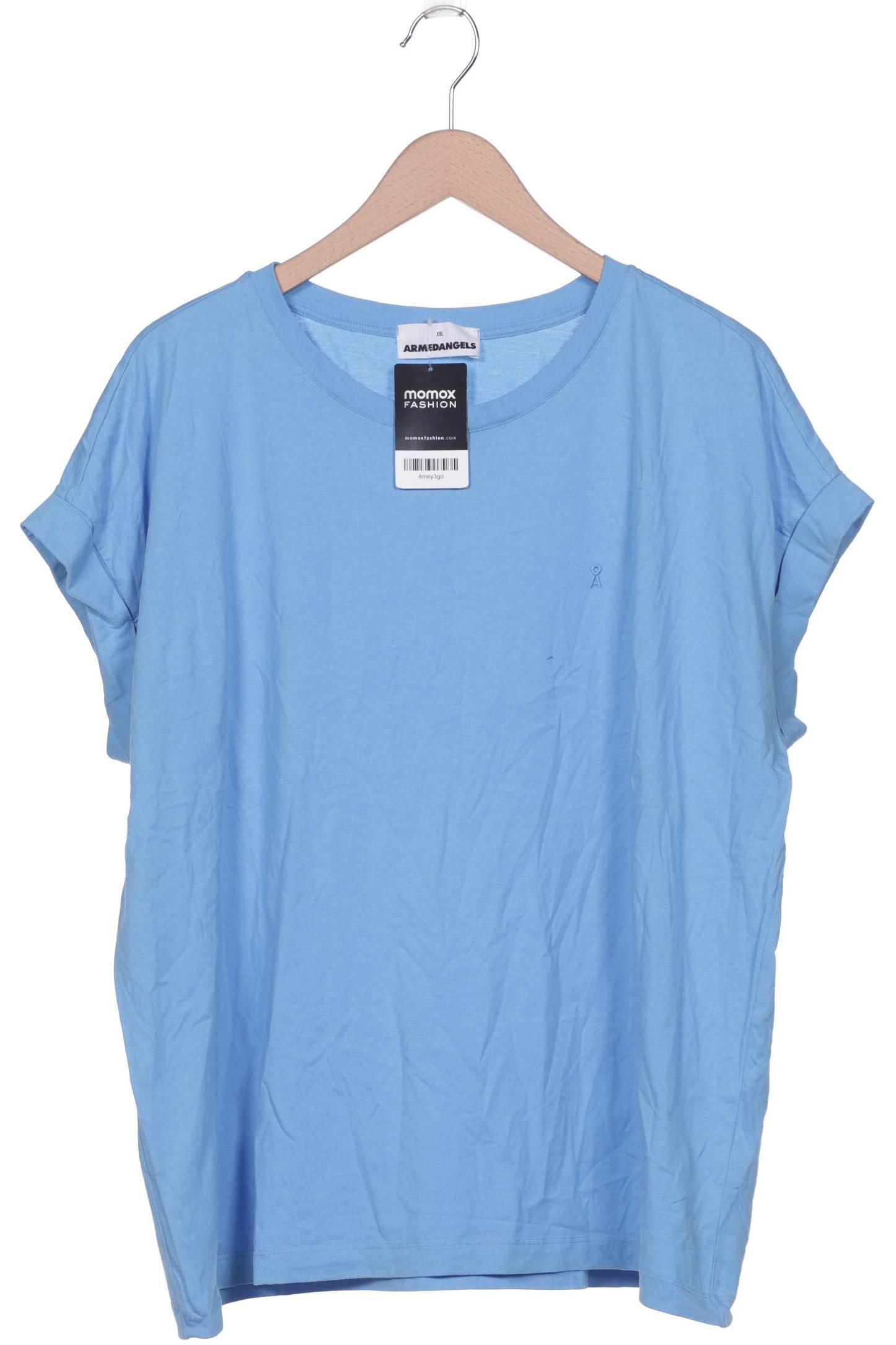 

Armedangels Damen T-Shirt, blau, Gr. 46