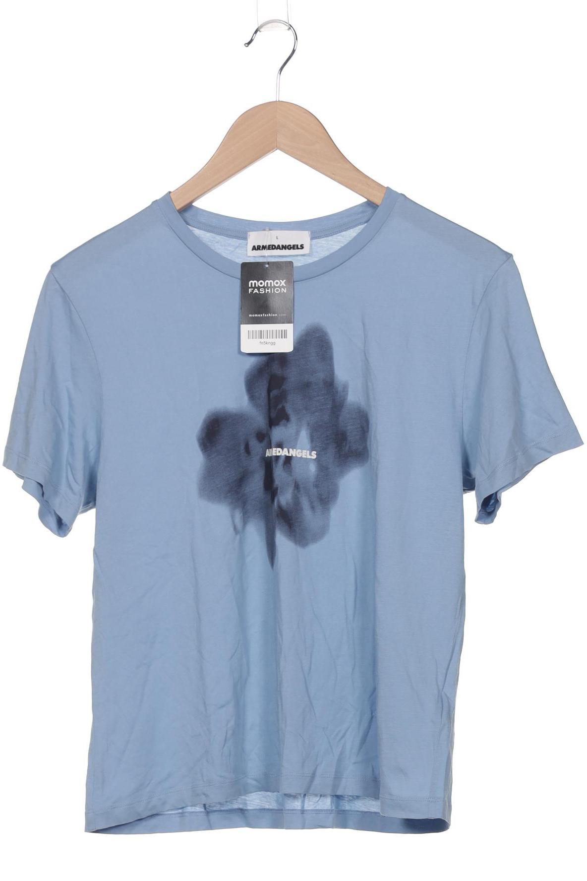 

Armedangels Damen T-Shirt, blau, Gr. 42