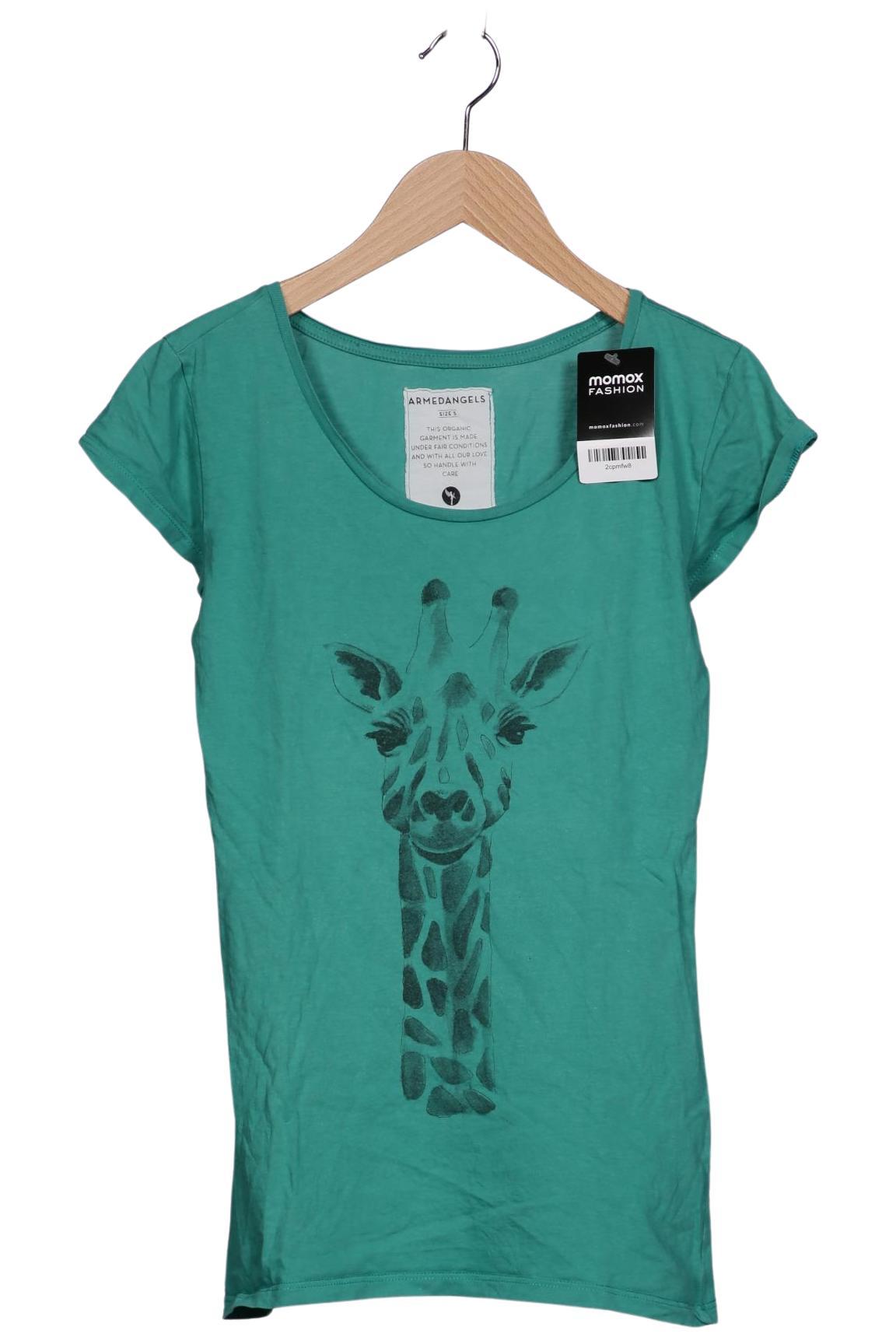 

Armedangels Damen T-Shirt, türkis, Gr. 36