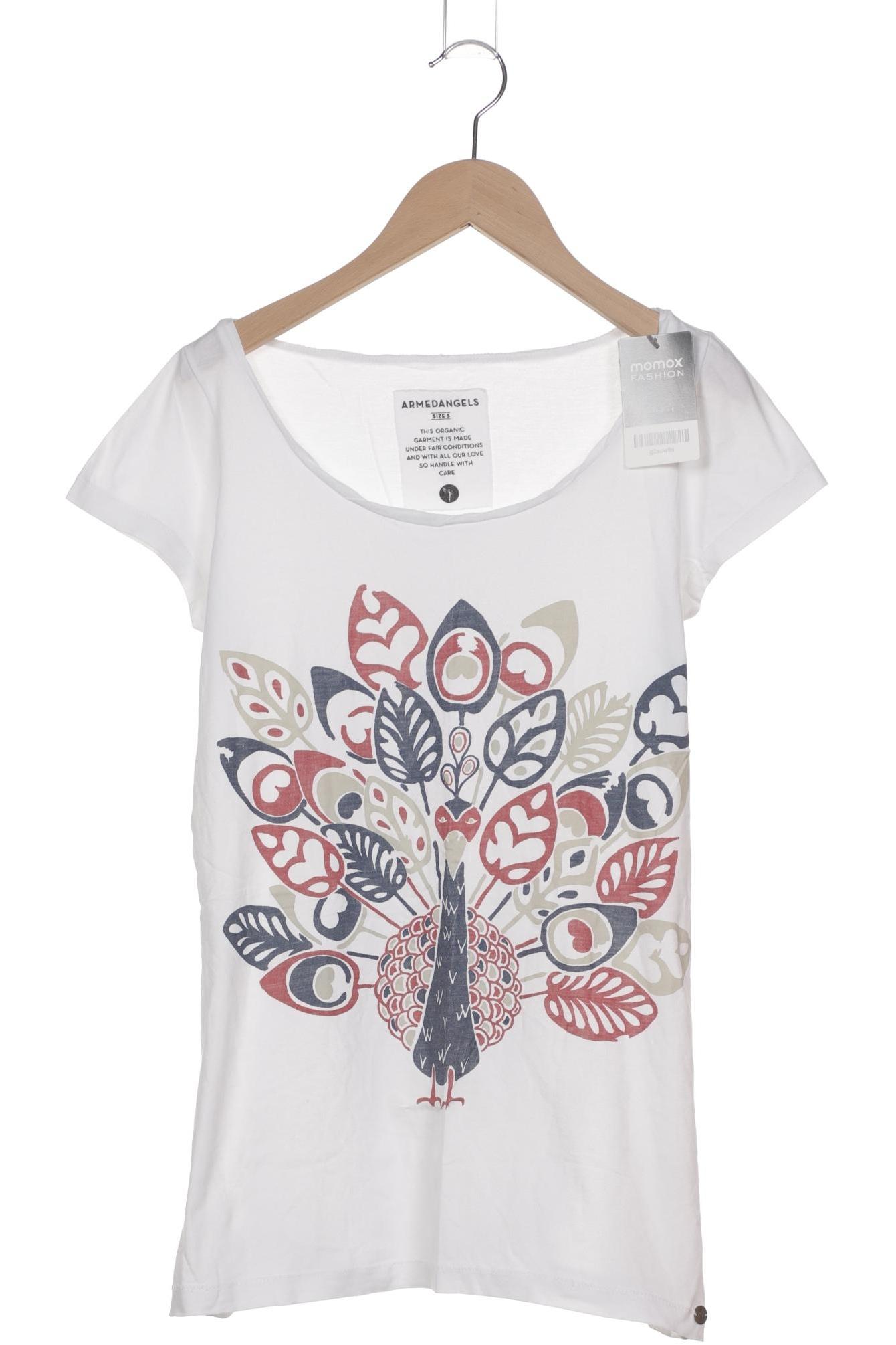 

Armedangels Damen T-Shirt, weiß, Gr. 36