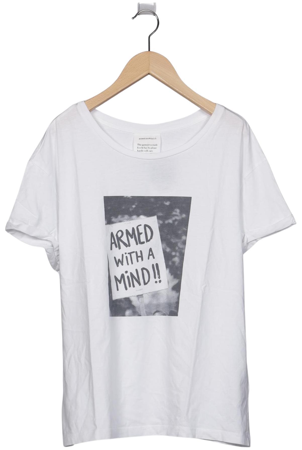 

Armedangels Damen T-Shirt, weiß, Gr. 40