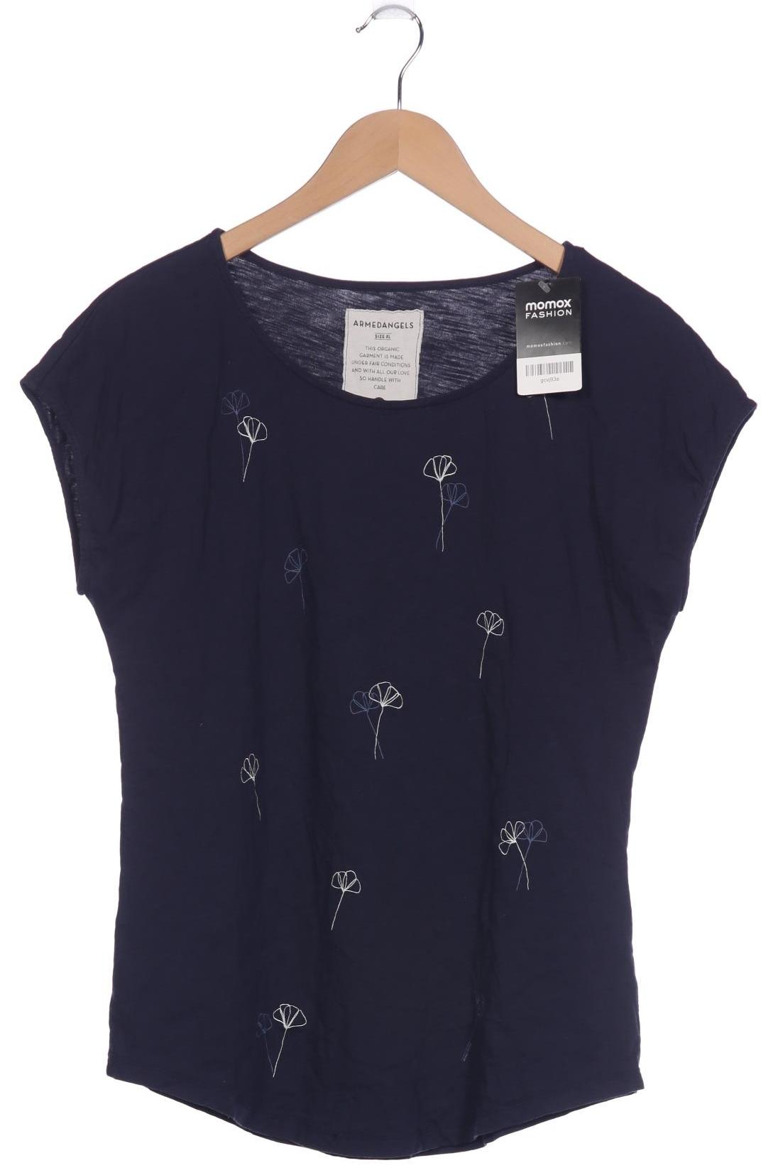 

Armedangels Damen T-Shirt, marineblau, Gr. 44