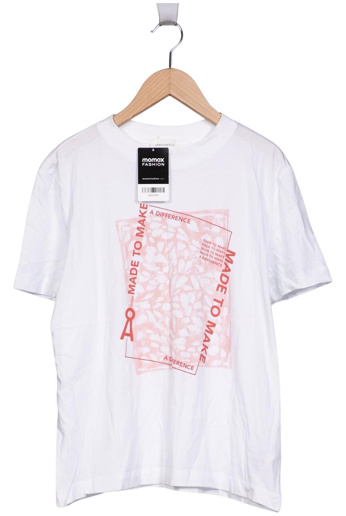 

Armedangels Damen T-Shirt, weiß, Gr. 40