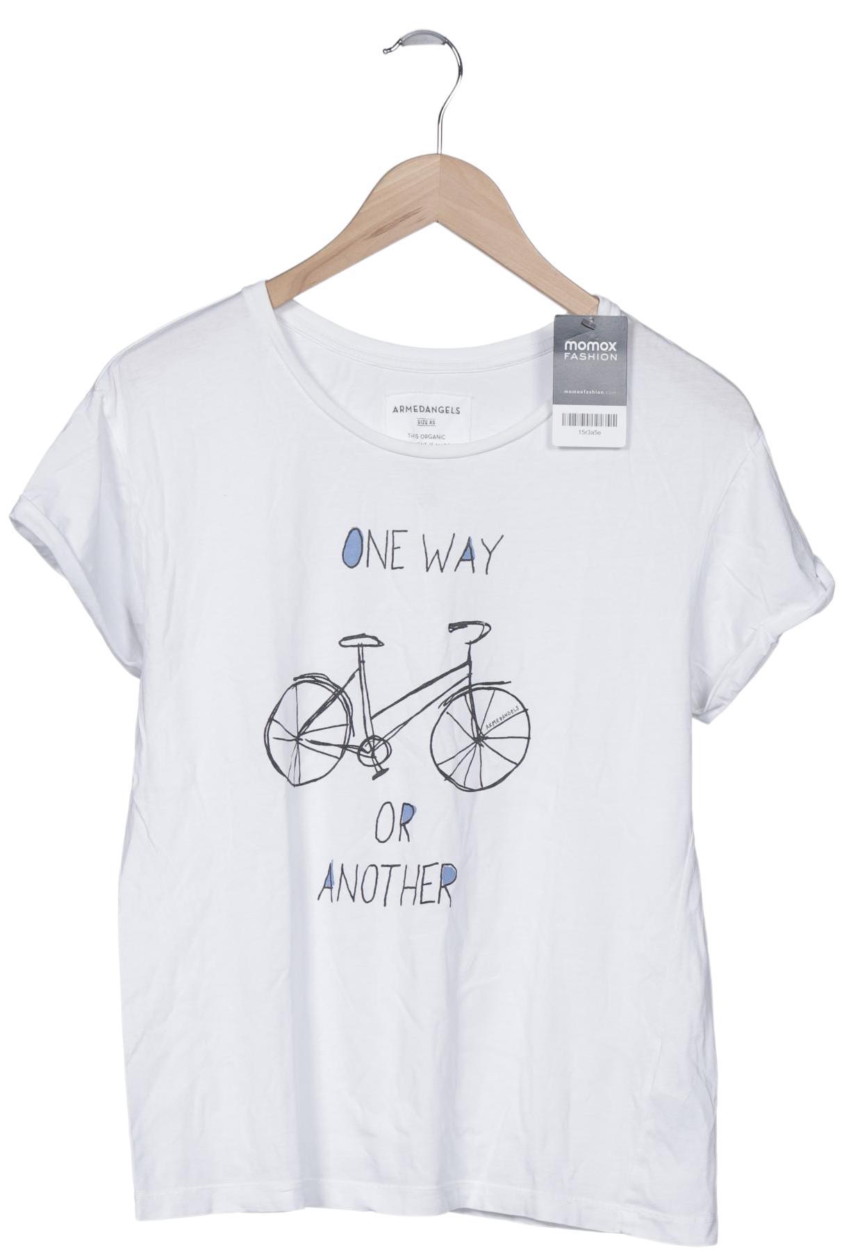 

Armedangels Damen T-Shirt, weiß, Gr. 34