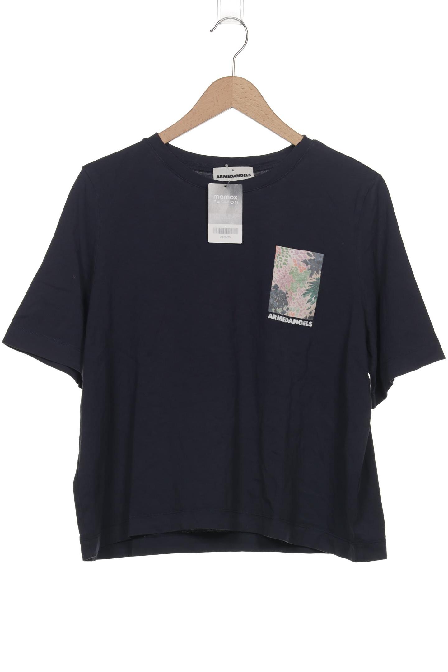 

Armedangels Damen T-Shirt, marineblau, Gr. 44