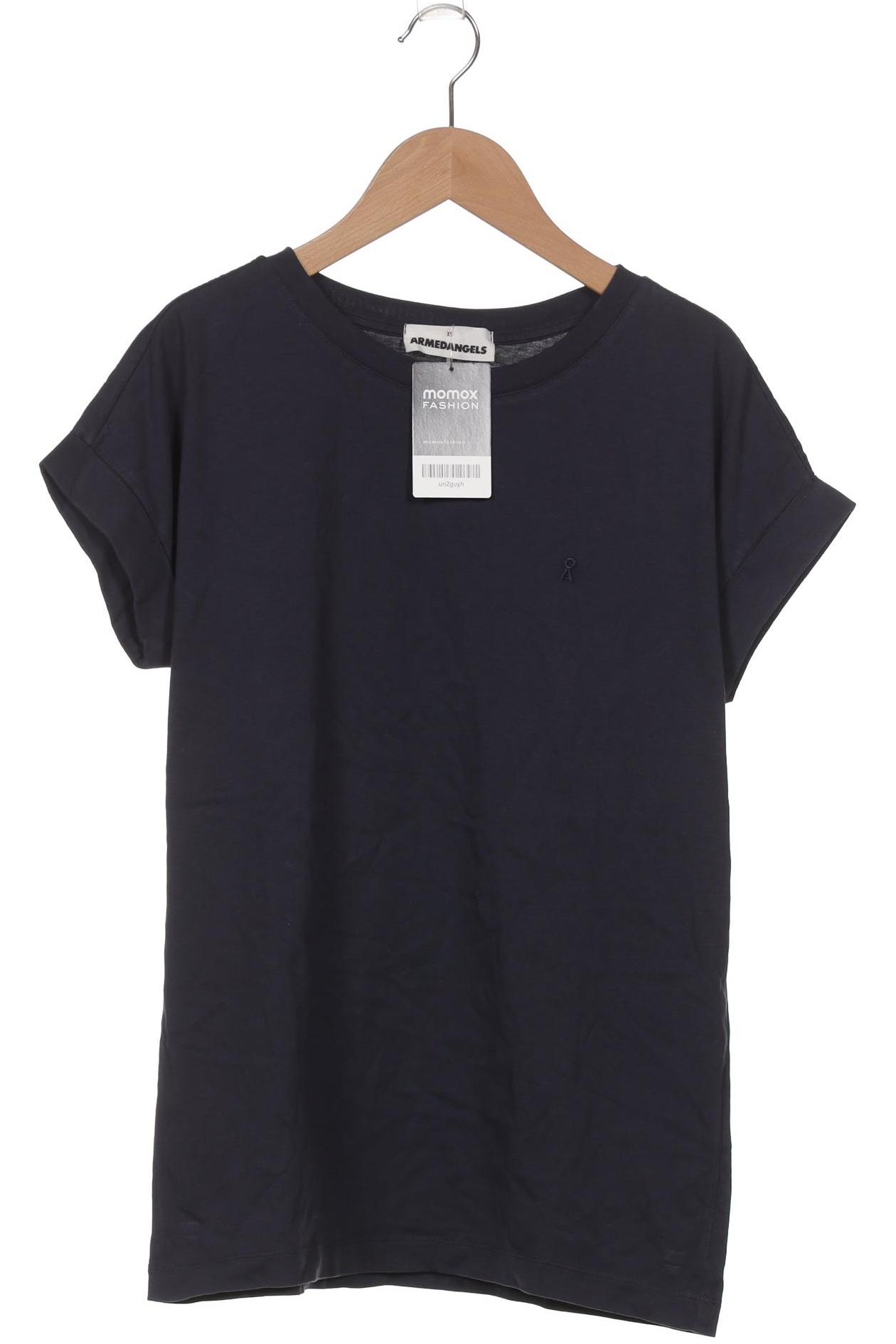 

Armedangels Damen T-Shirt, marineblau, Gr. 34