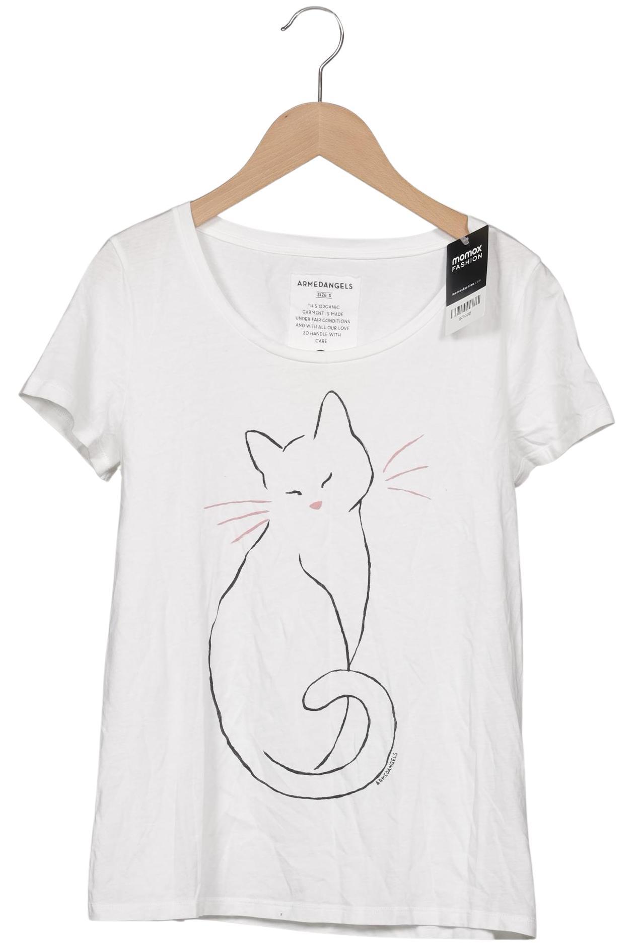 

Armedangels Damen T-Shirt, weiß, Gr. 36