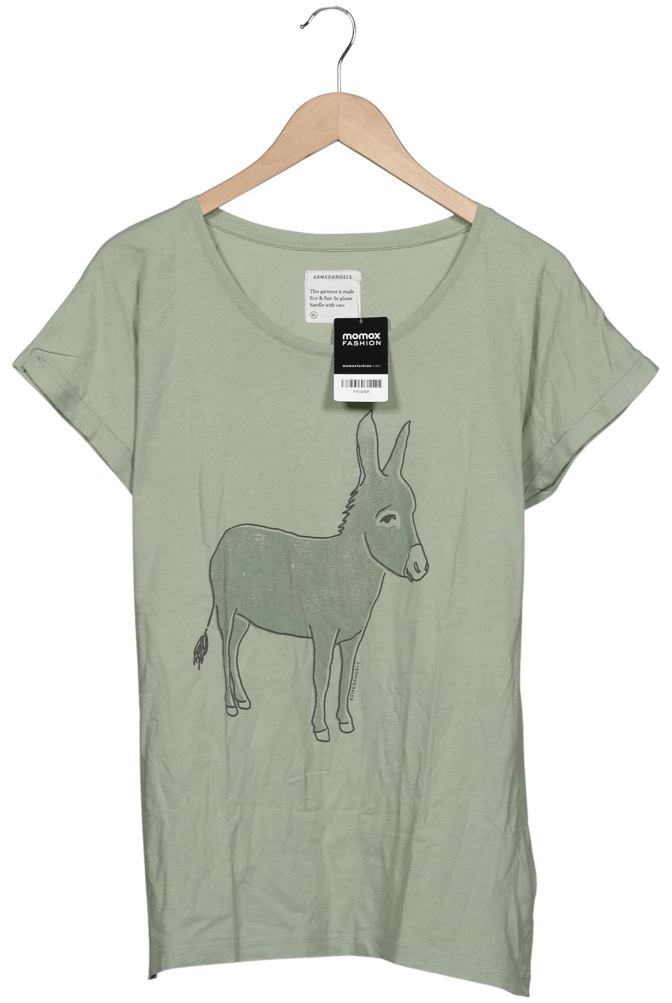 

Armedangels Damen T-Shirt, hellgrün, Gr. 44