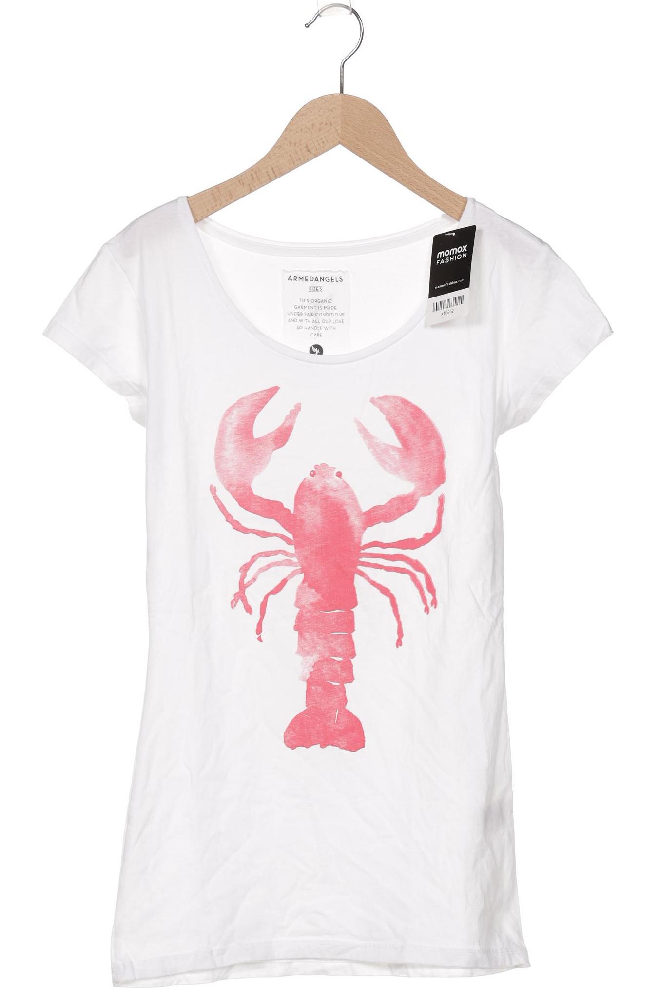 

Armedangels Damen T-Shirt, weiß, Gr. 36