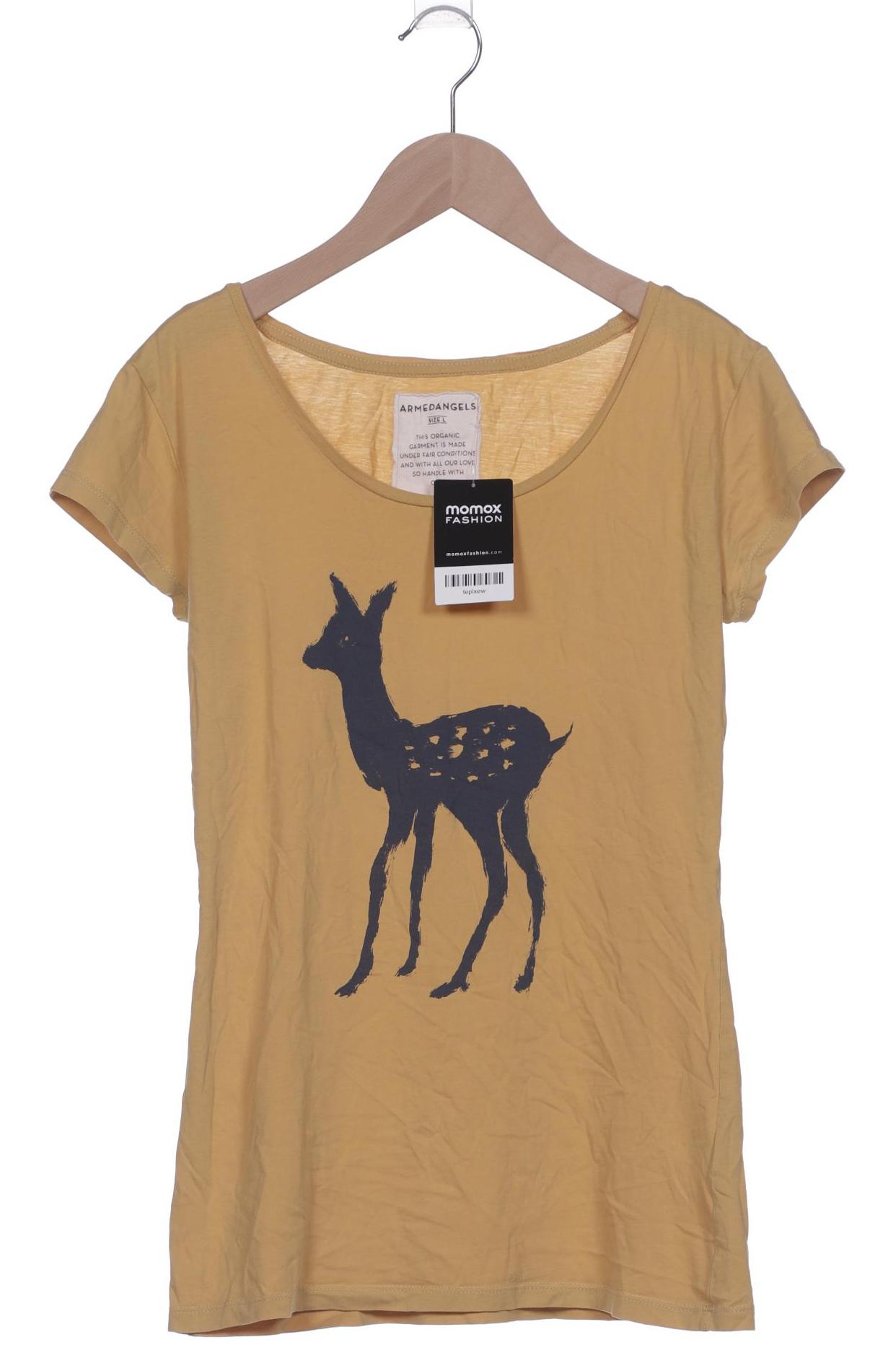 

Armedangels Damen T-Shirt, gelb, Gr. 42