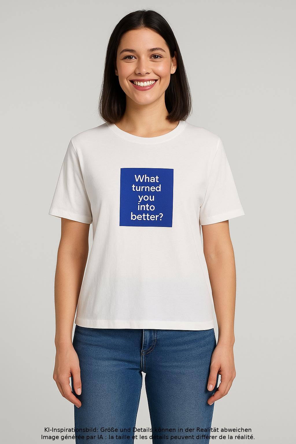 

Armedangels Damen T-Shirt, weiß, Gr. 38