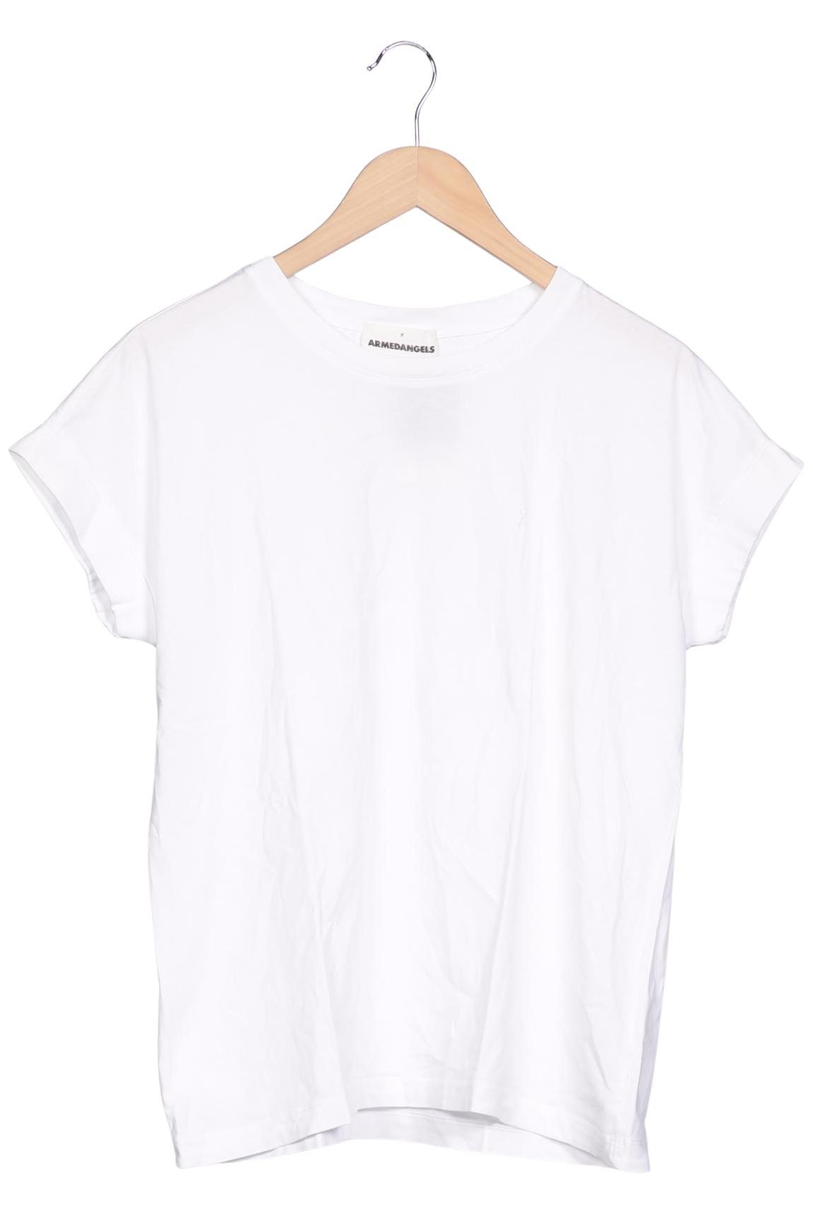 

Armedangels Damen T-Shirt, weiß, Gr. 40