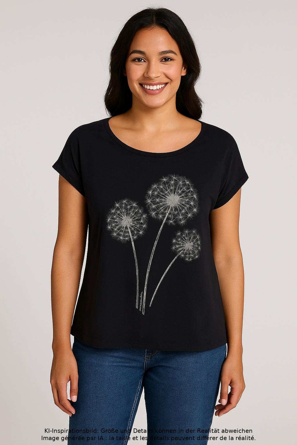 

Armedangels Damen T-Shirt, marineblau, Gr. 38