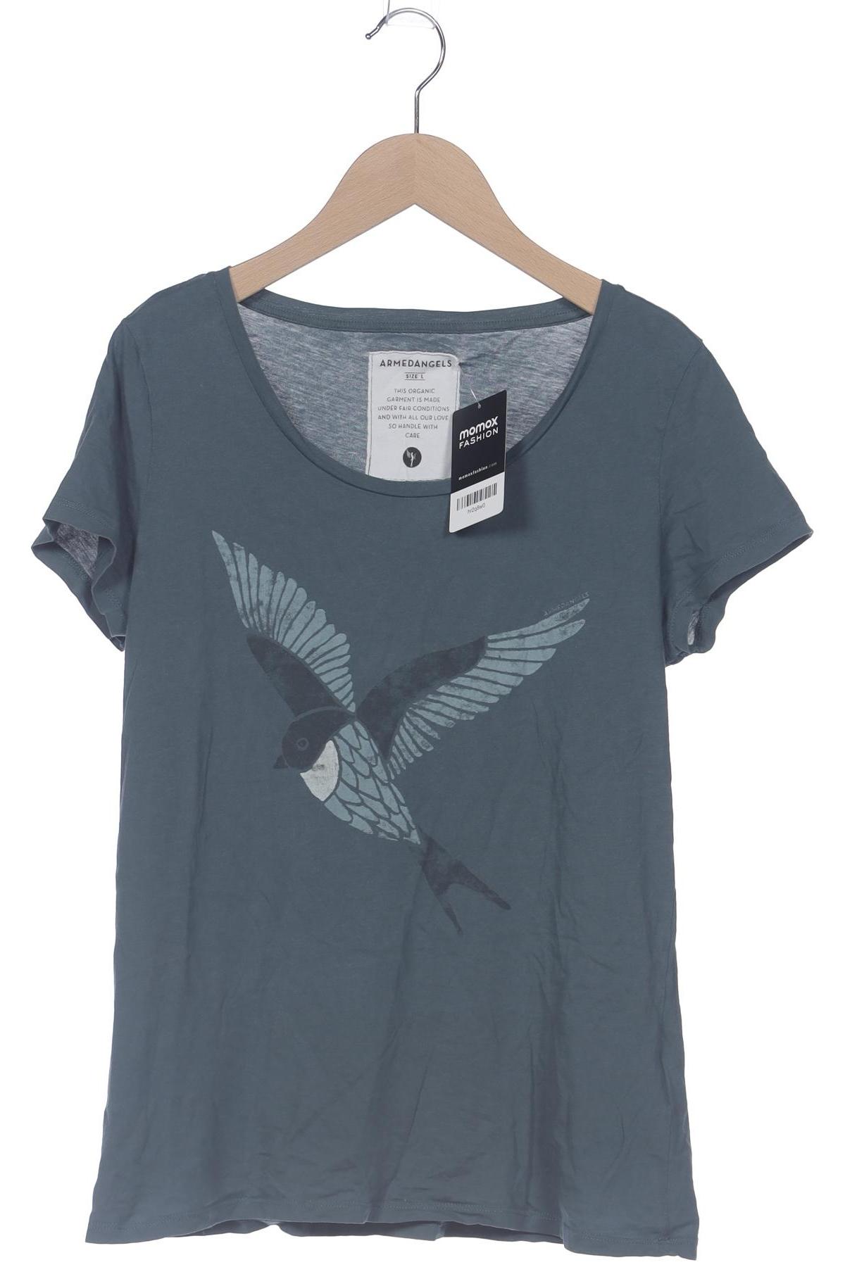 

Armedangels Damen T-Shirt, blau, Gr. 42