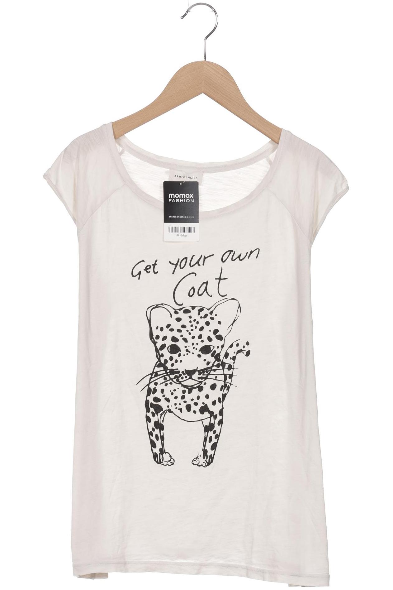 

Armedangels Damen T-Shirt, cremeweiß, Gr. 36
