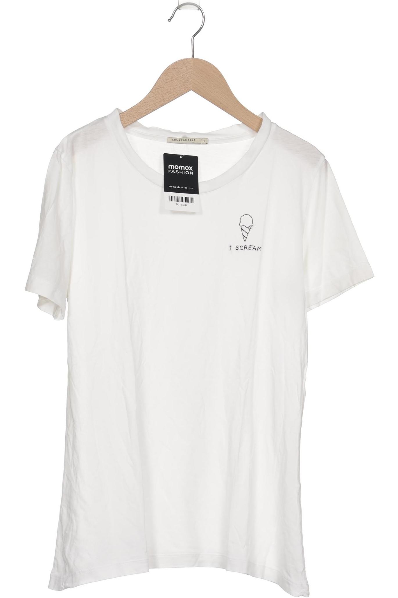 

Armedangels Damen T-Shirt, weiß, Gr. 36