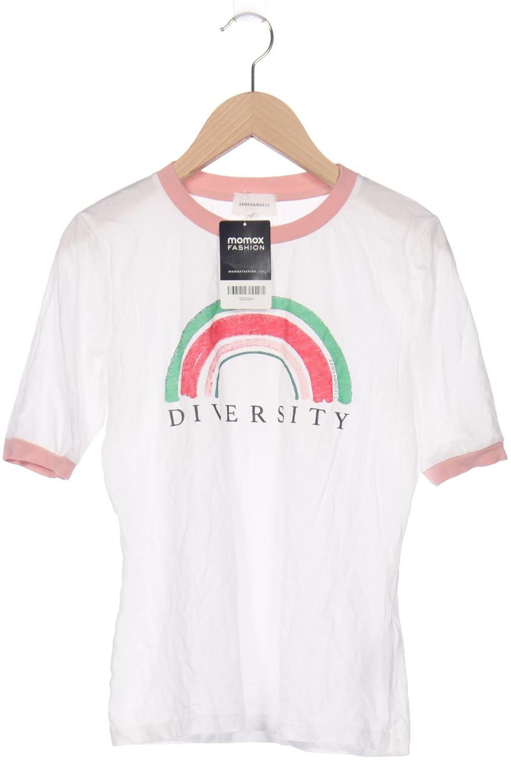 

Armedangels Damen T-Shirt, weiß, Gr. 34