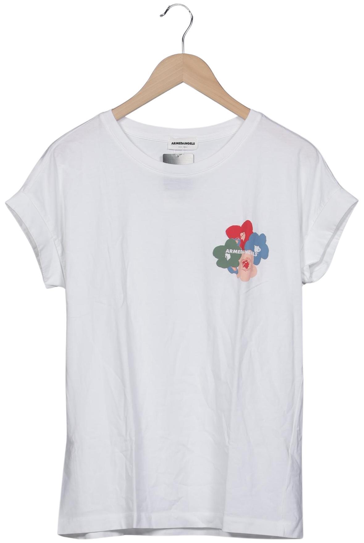 

Armedangels Damen T-Shirt, weiß, Gr. 36