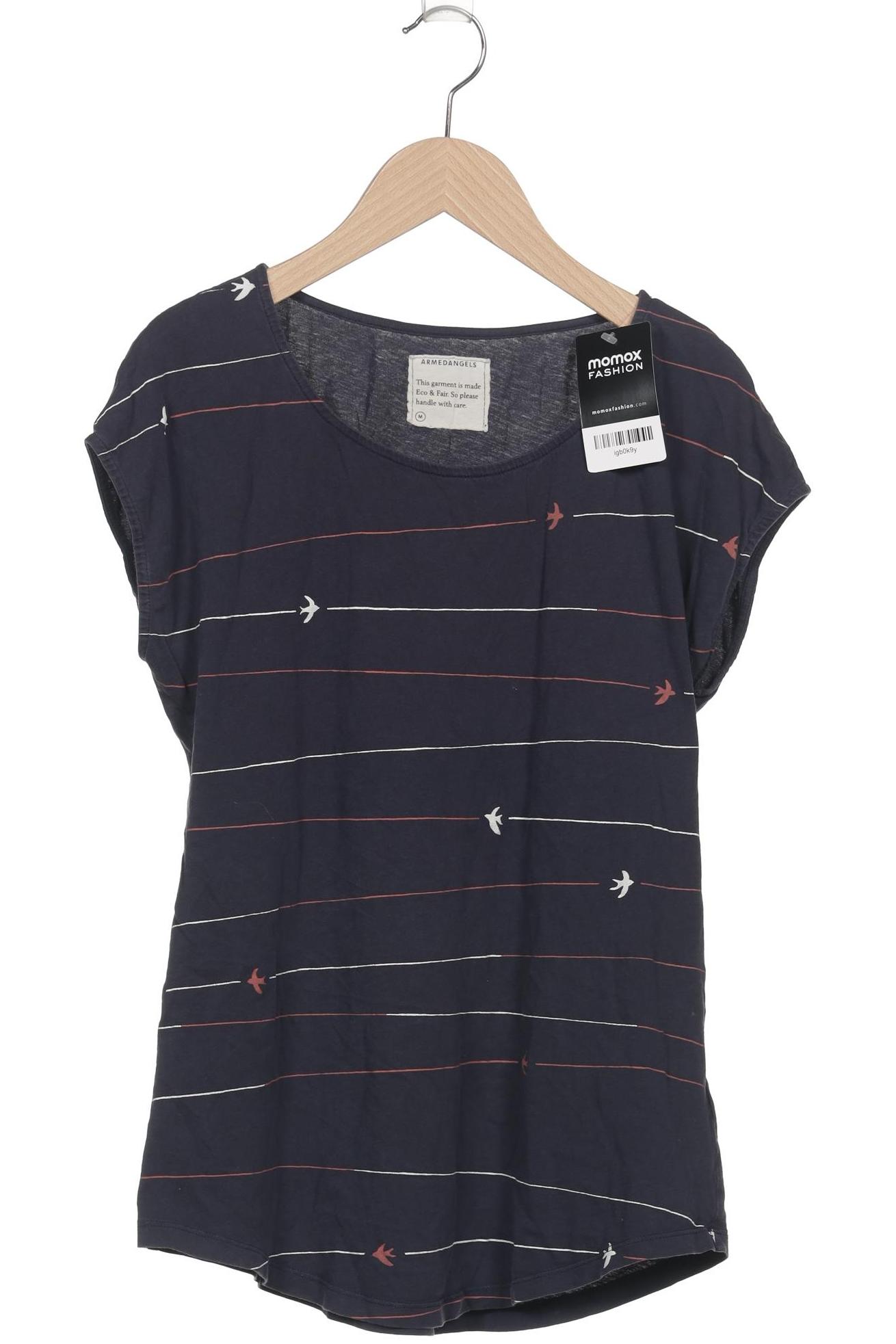 

Armedangels Damen T-Shirt, marineblau, Gr. 38