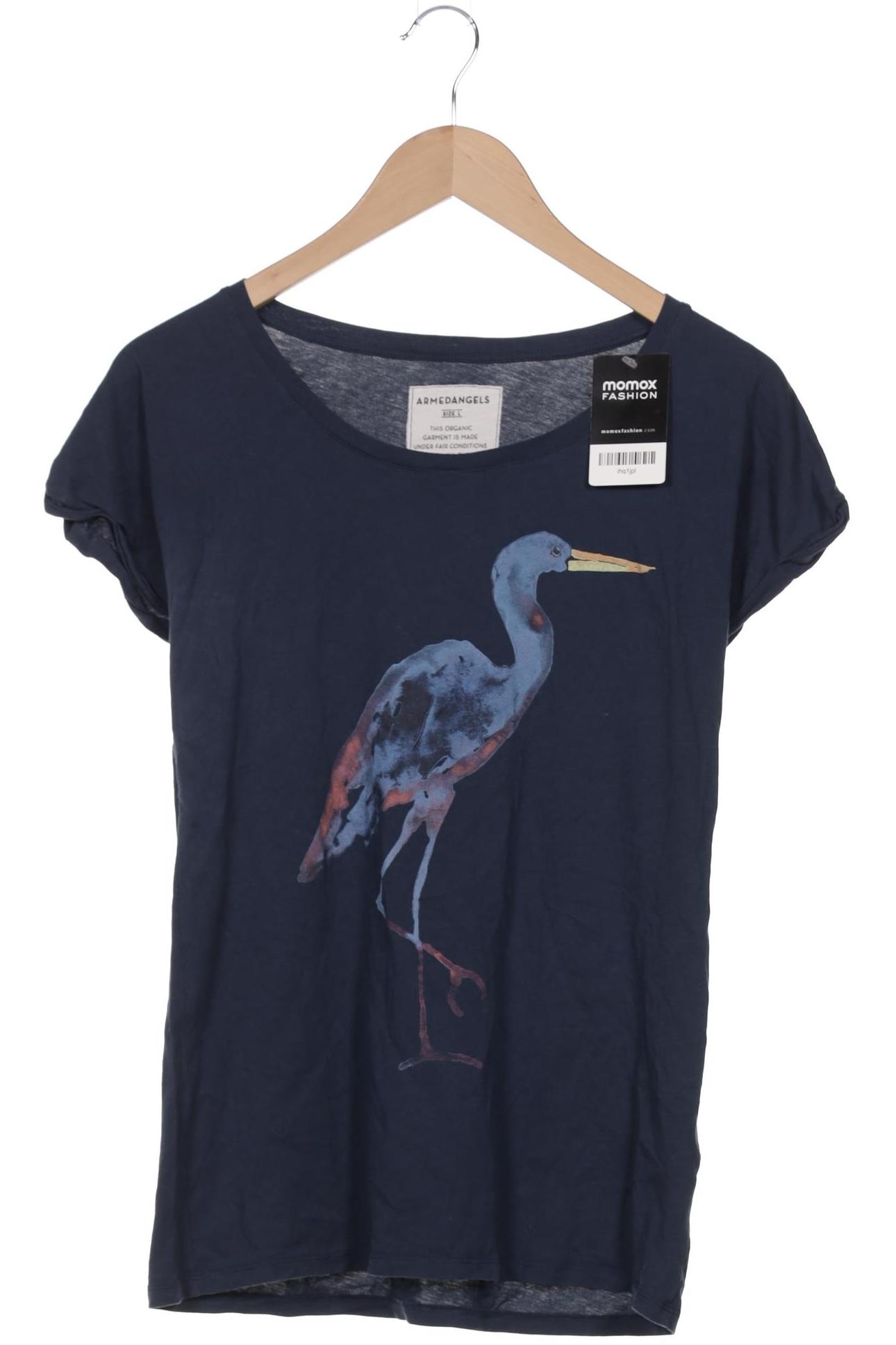 

Armedangels Damen T-Shirt, marineblau, Gr. 42