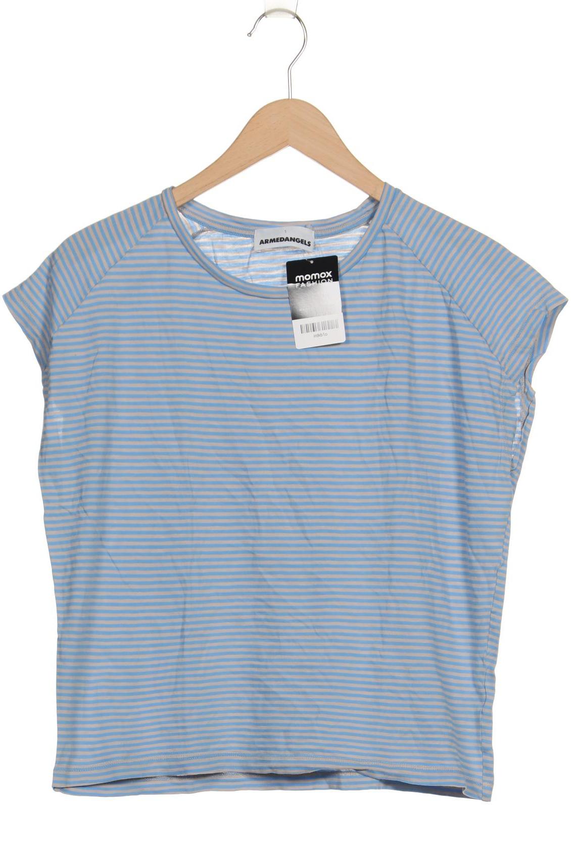 

Armedangels Damen T-Shirt, blau, Gr. 36