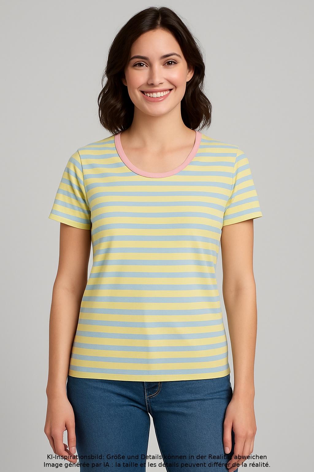 

Armedangels Damen T-Shirt, mehrfarbig, Gr. 38