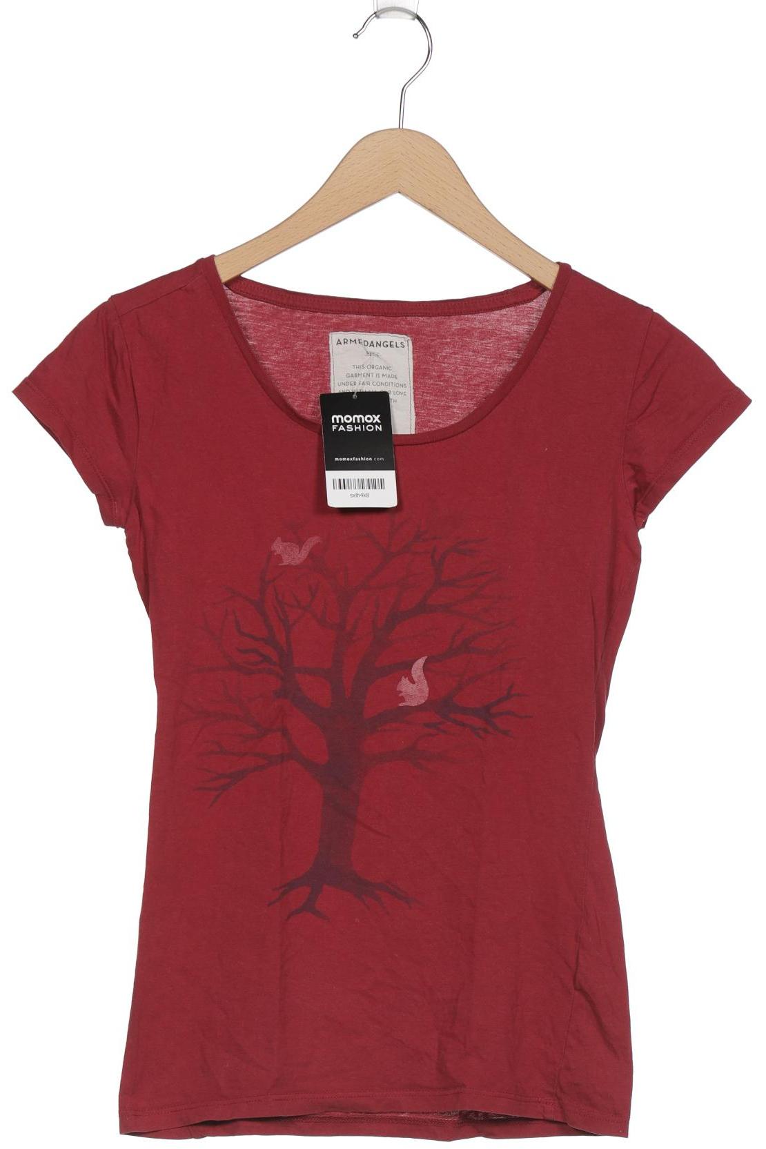 

ARMEDANGELS Damen T-Shirt, bordeaux