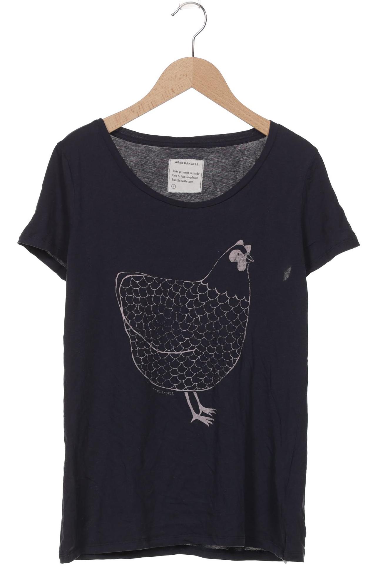 

Armedangels Damen T-Shirt, marineblau, Gr. 42