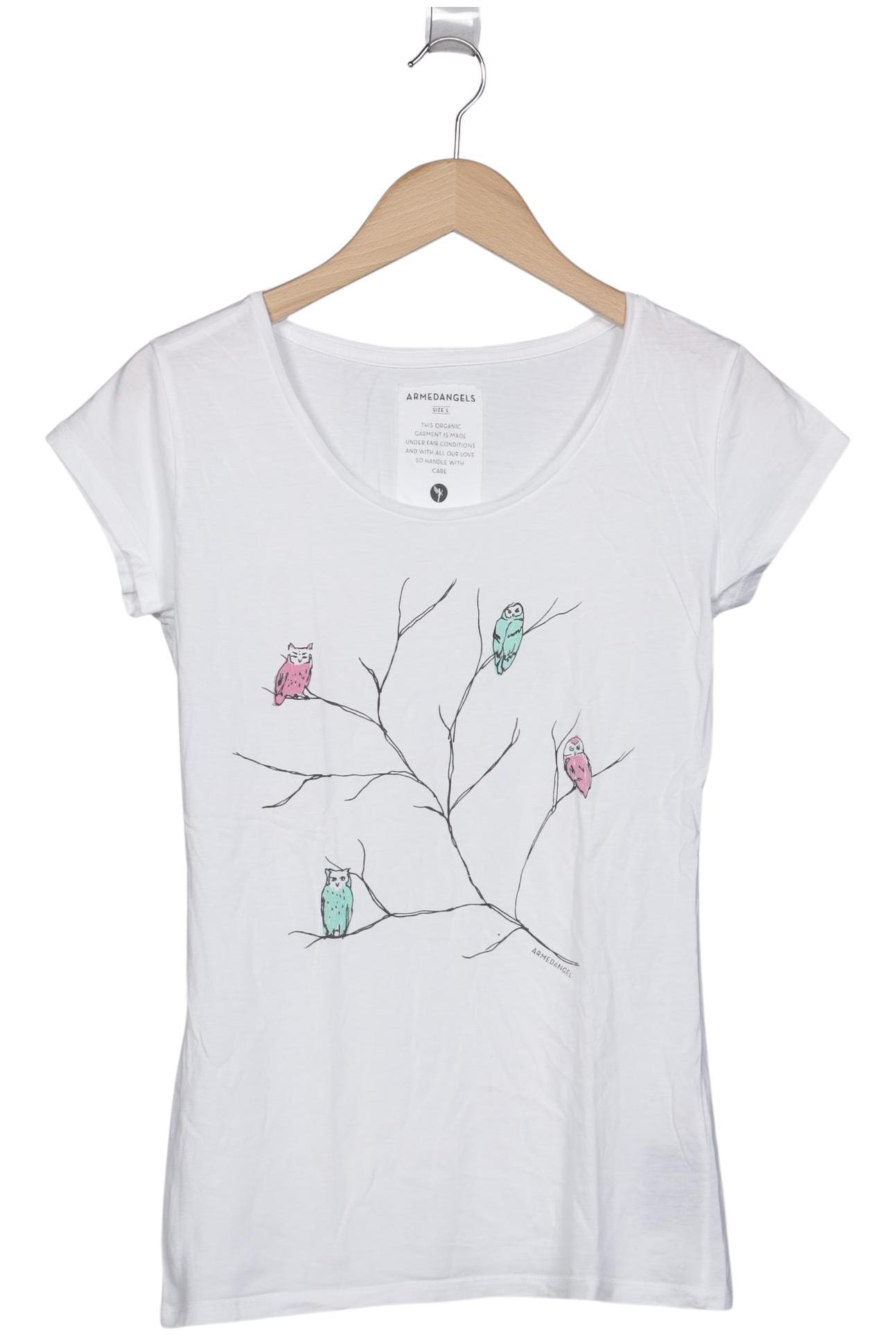 

Armedangels Damen T-Shirt, weiß, Gr. 42