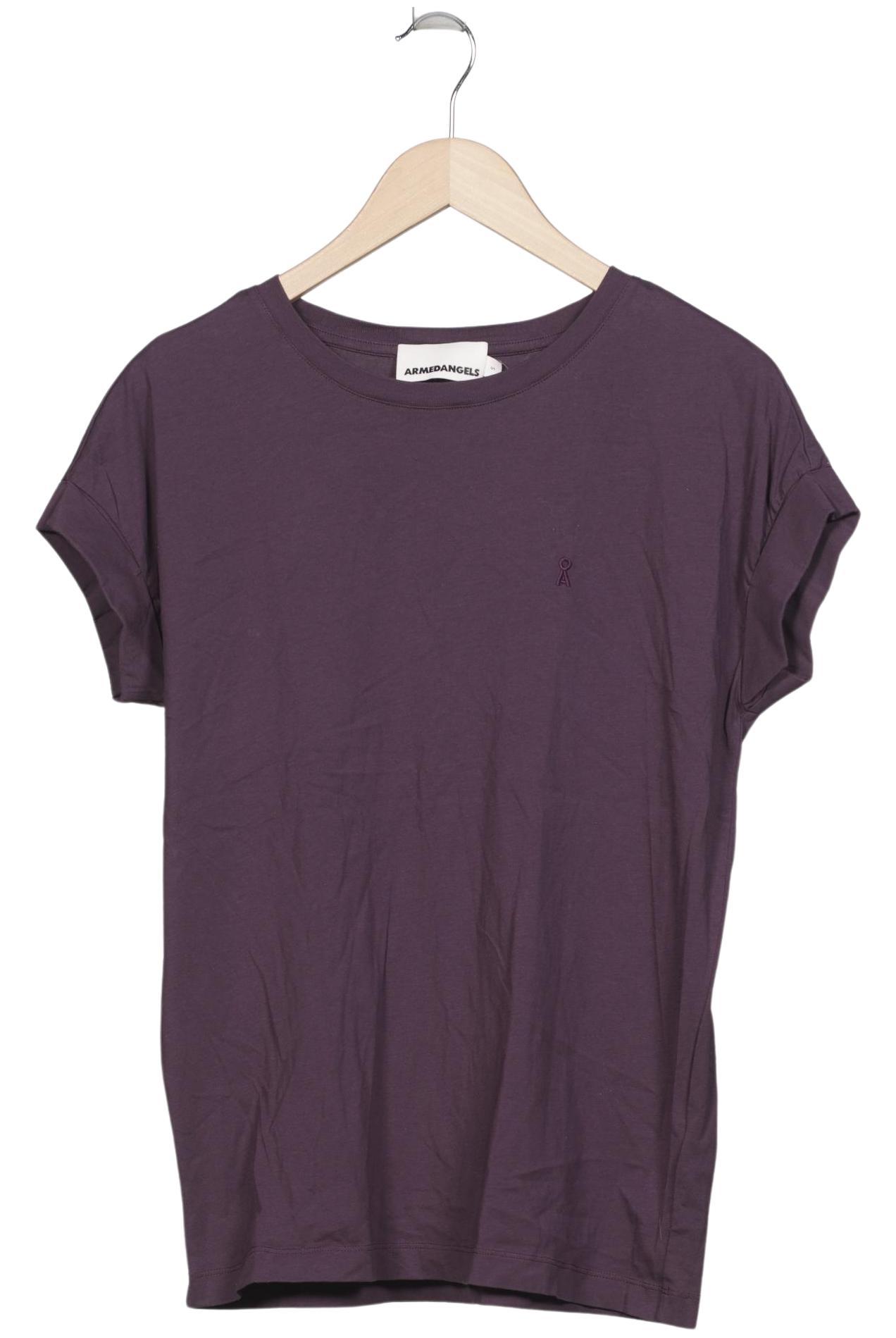 

Armedangels Damen T-Shirt, flieder, Gr. 36