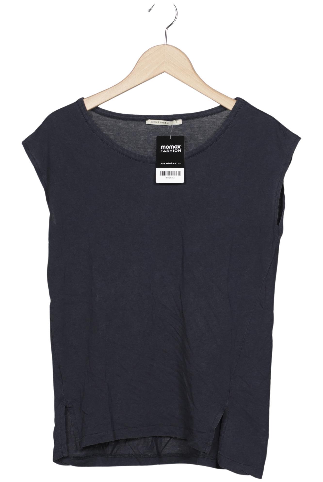 

Armedangels Damen T-Shirt, marineblau, Gr. 36
