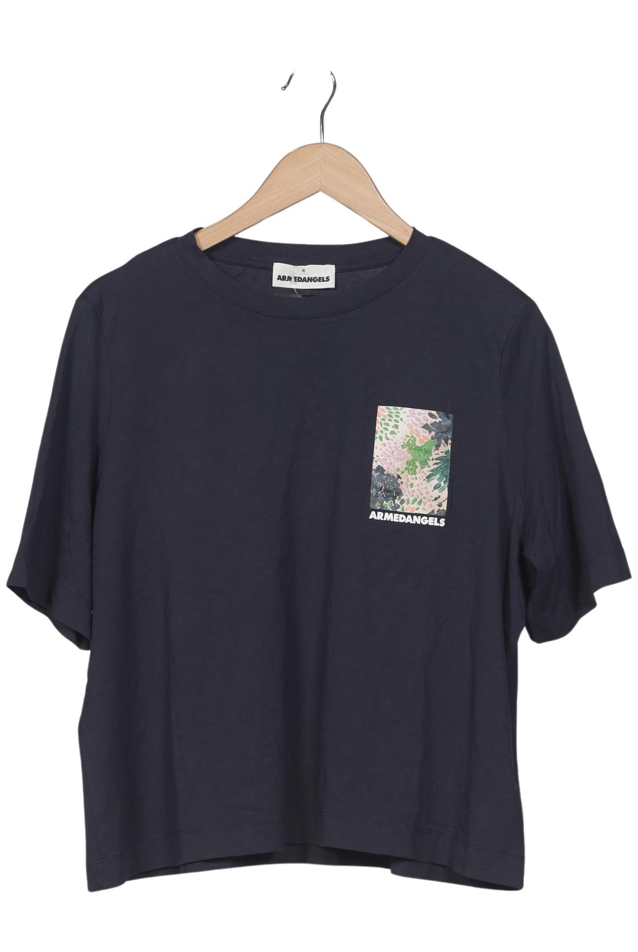 

Armedangels Damen T-Shirt, marineblau, Gr. 44