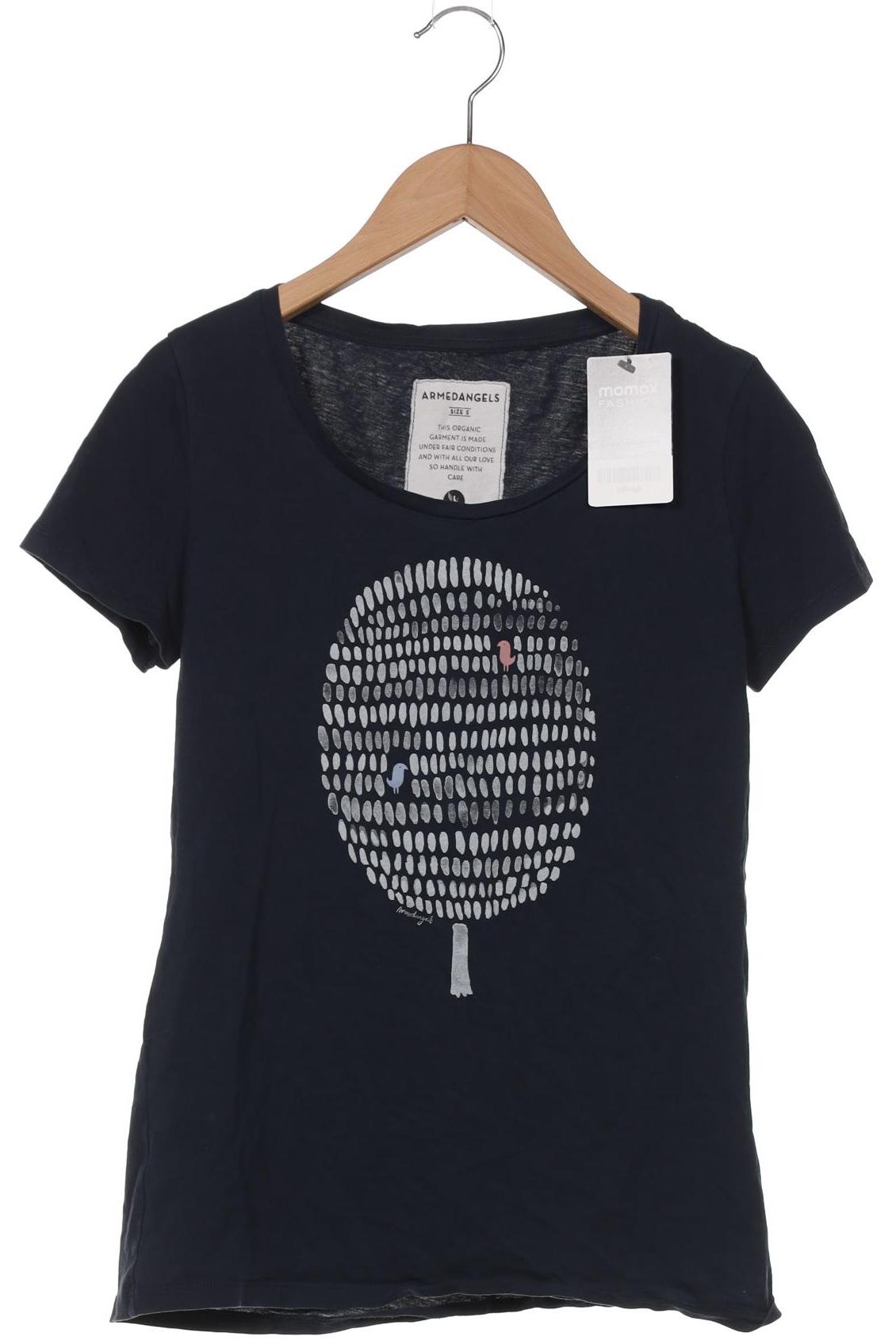 

Armedangels Damen T-Shirt, marineblau, Gr. 36